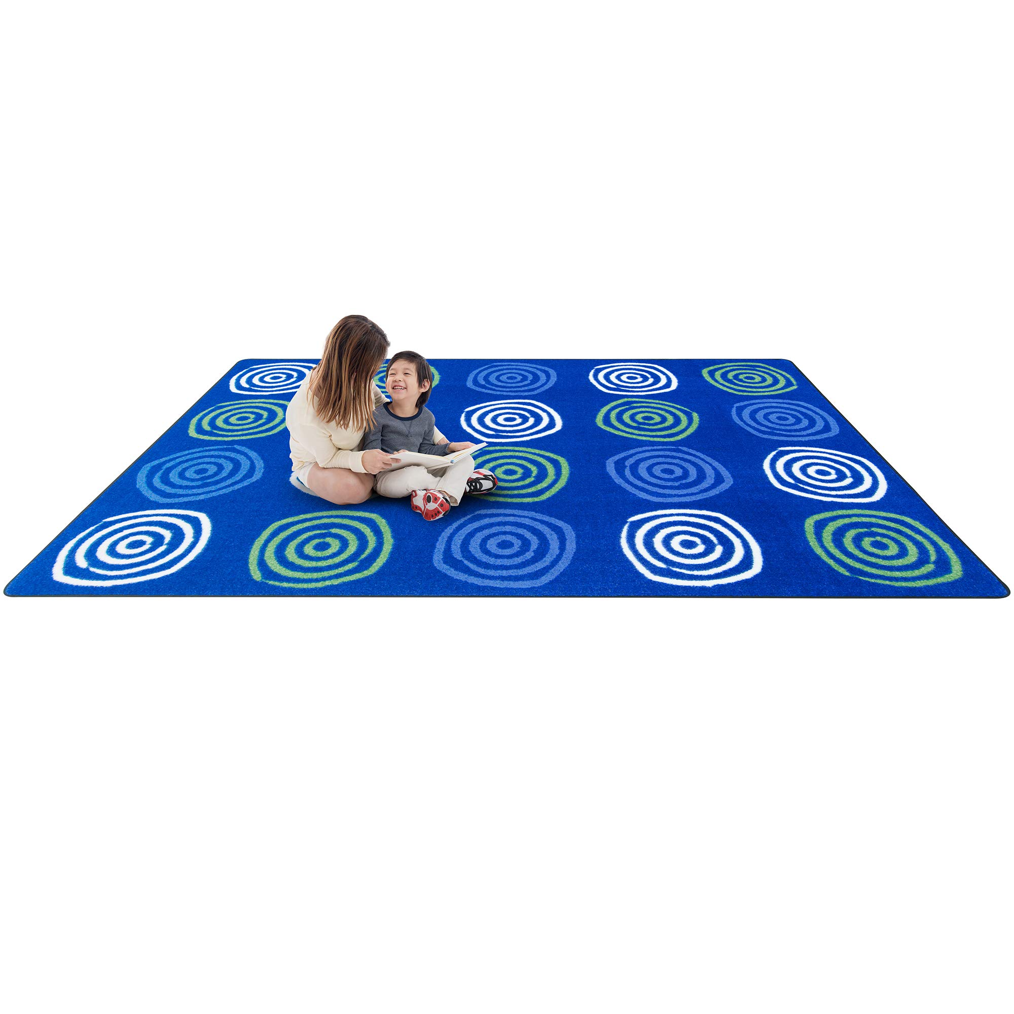 Joy Carpets Kid Essentials Simply Swirls 5'4
