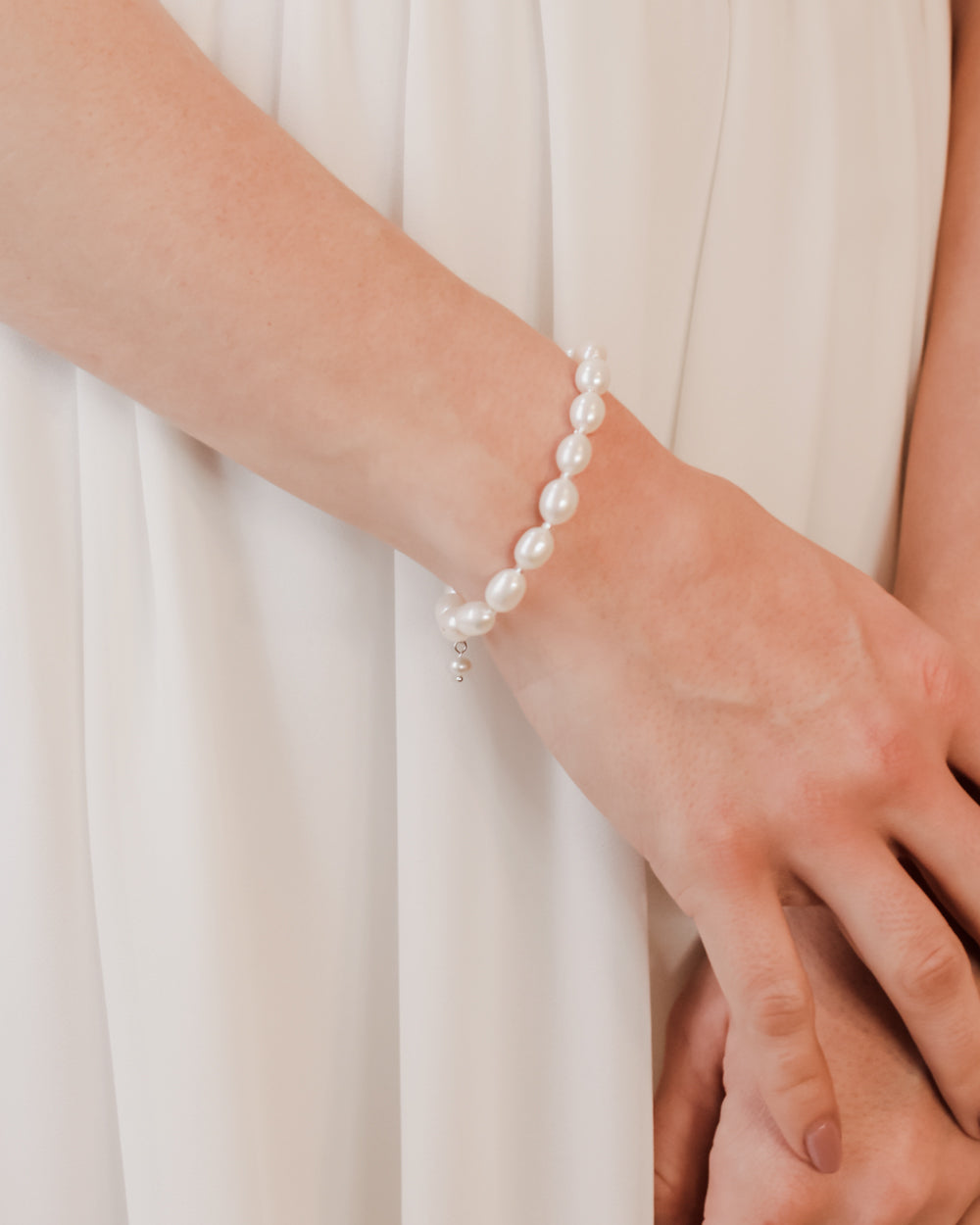 Charlotte Pearl Bracelet for Women - Elegant & Timeless Pearl Jewelry Gift for Her - Perfect for Weddings, Anniversaries & Special Occasions
