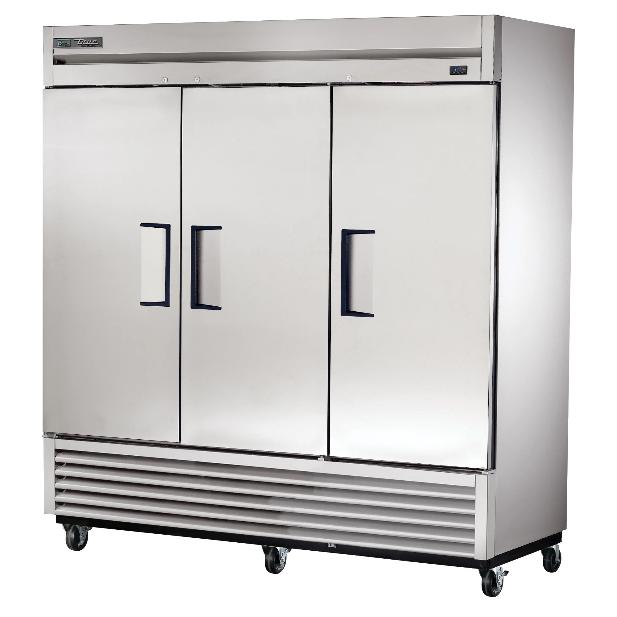 True T-72 HC 78 Commercial Reach-In Refrigerator with 3 Solid Doors - Perfect for Restaurants, Cafes, and Catering Businesses