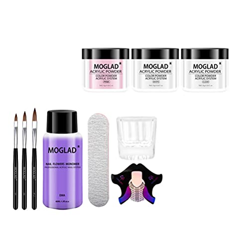 Beaupretry Professional Nail Extension Gel Kit - Poly Nail Gel Set with False Nails & Manicure Tools - Perfect for Gel Polish Beginners - At-Home Salon Nails & DIY Manicures