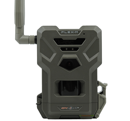 Spypoint Flex M Cellular Trail Camera - HD Game Camera with Night Vision & Motion Detection for Hunting, Wildlife Monitoring & Outdoor Security