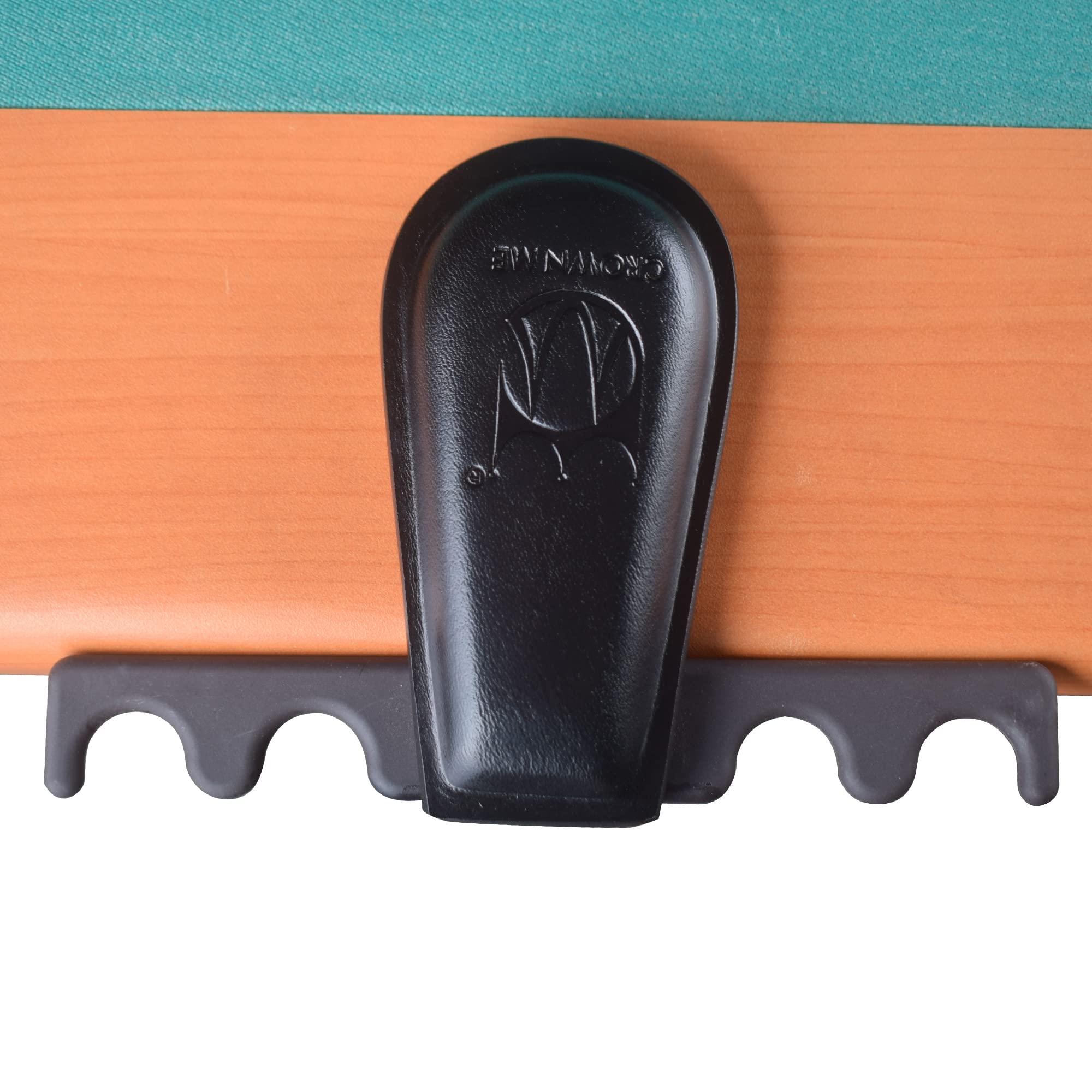 Premium Weighted 4-Cue Leather Pool Cue Holder - Durable Billiard Accessory for Home Game Rooms & Professional Pool Halls