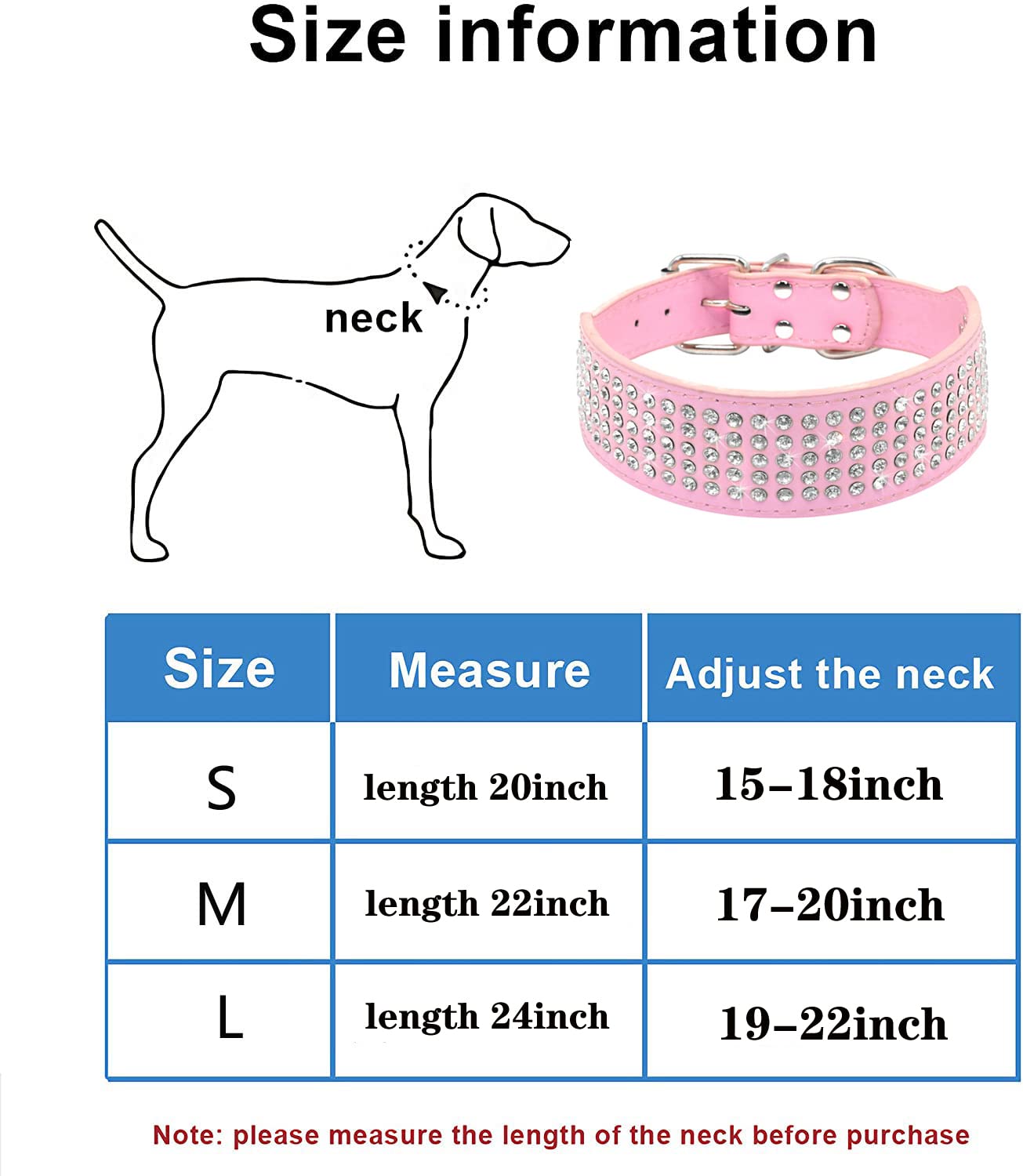 Sparkling Rhinestone Dog Collar - 5cm Wide PU Leather with Crystal Diamonds - Elegant & Dazzling Pet Collar for Medium & Large Dogs (15-18 inch, Red) - Perfect for Parties, Weddings & Special Occasions