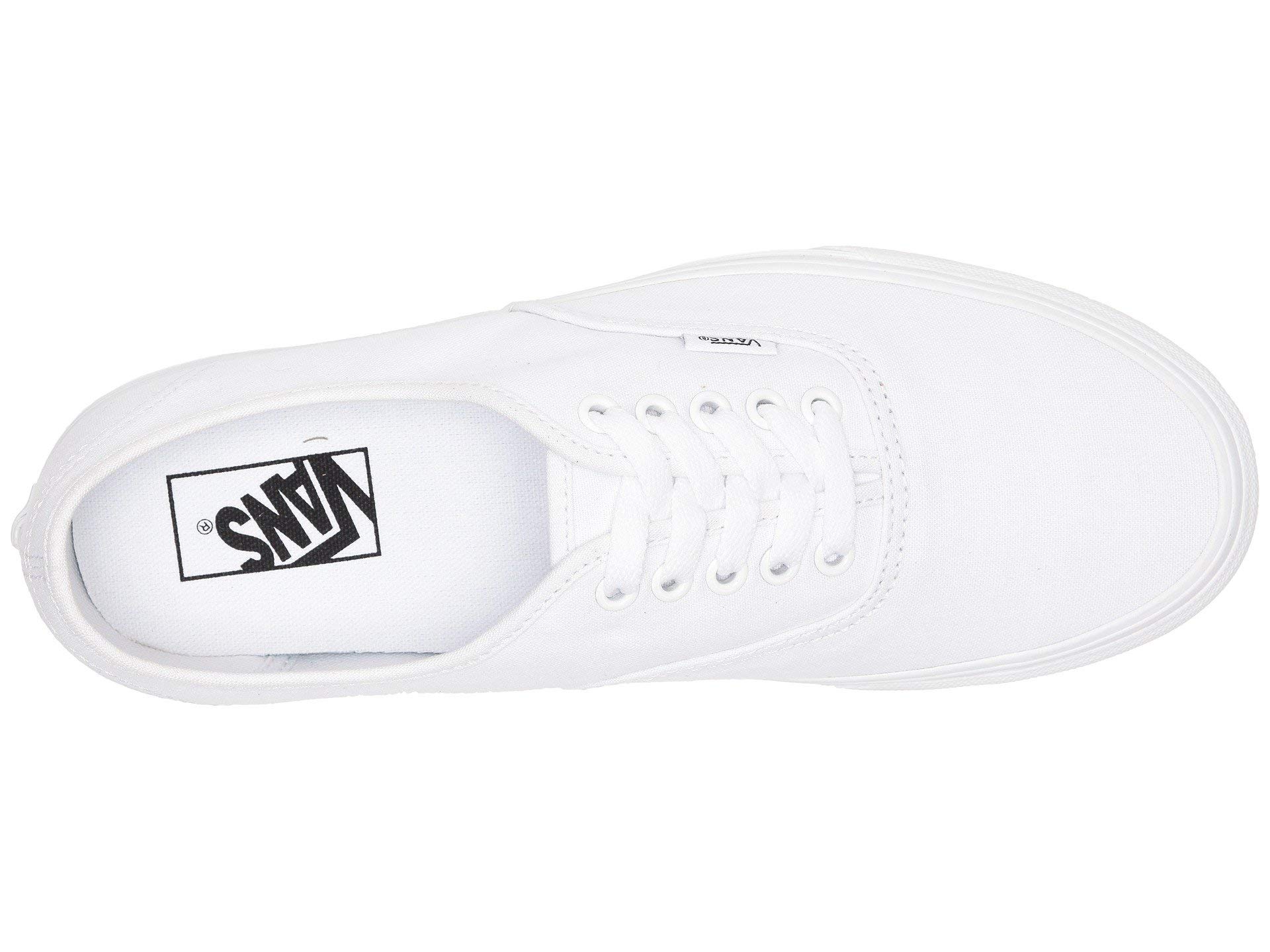 Vans Authentic Unisex Sneakers - Classic White Canvas Shoes for Men & Women | Casual Wear, Skateboarding, Street Style Fashion