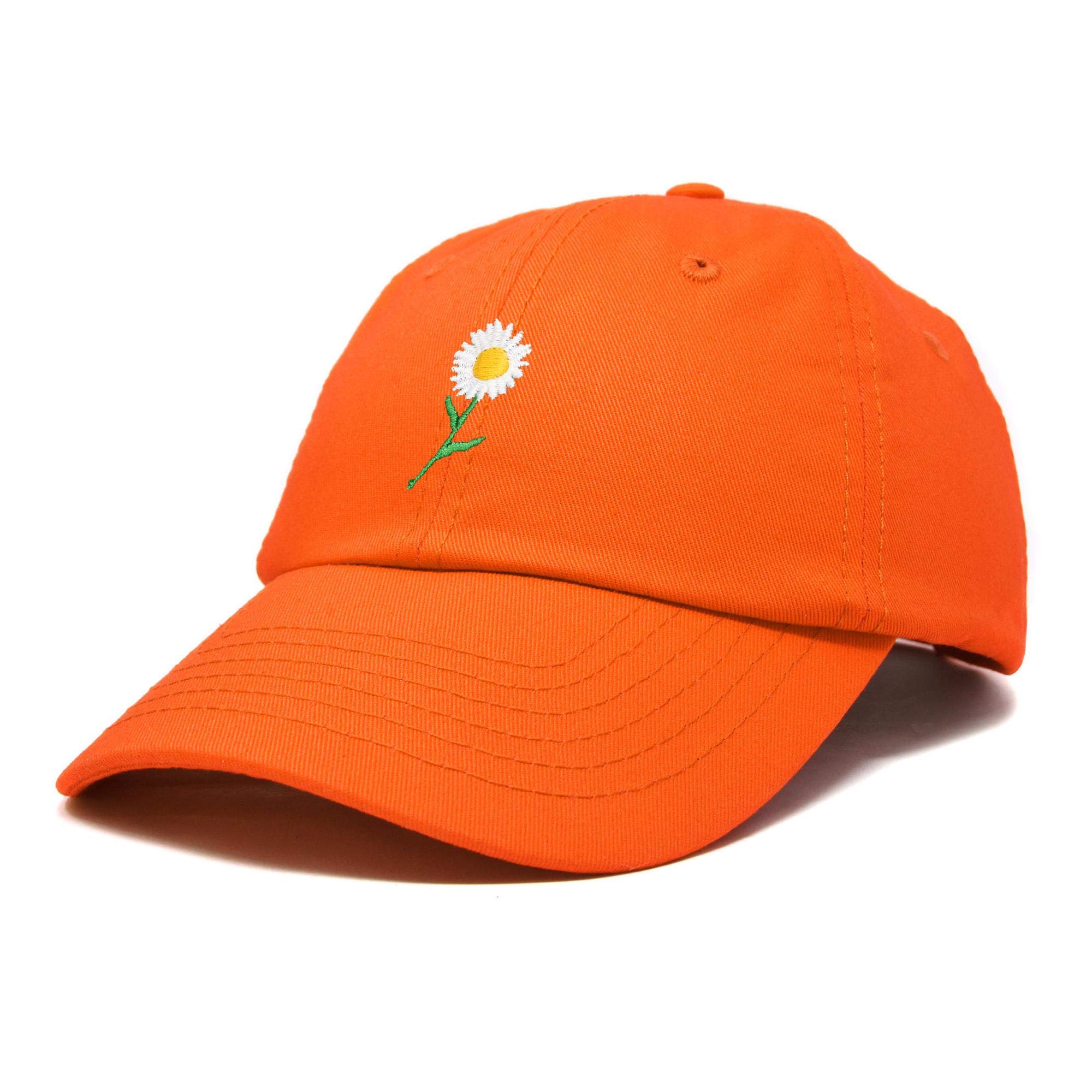 DALIX Women's Floral Daisy Baseball Cap - Adjustable Sun Hat for Outdoor, Beach, and Summer Fashion