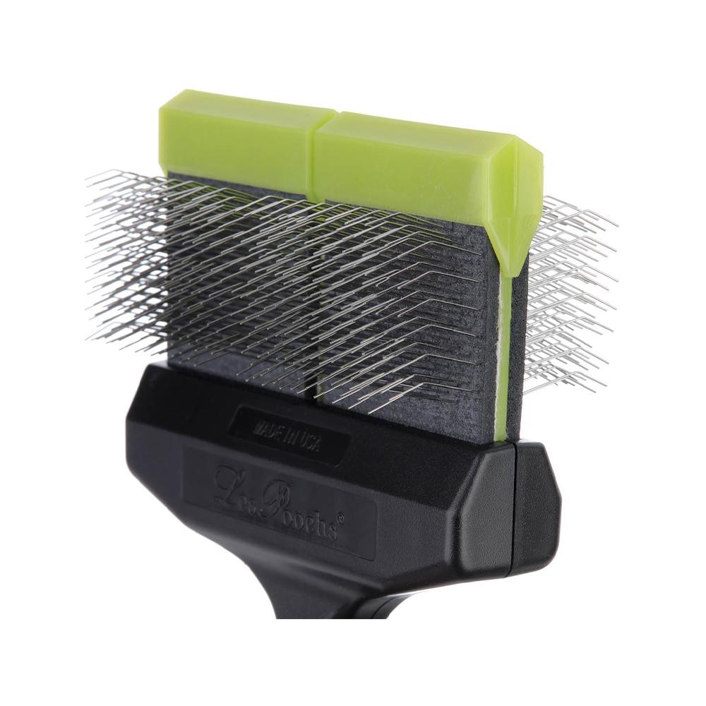 Premium Dog Grooming Brush - Gentle Deshedding & Massaging Tool for All Coat Types | Perfect for Home Pet Care & Professional Grooming Sessions