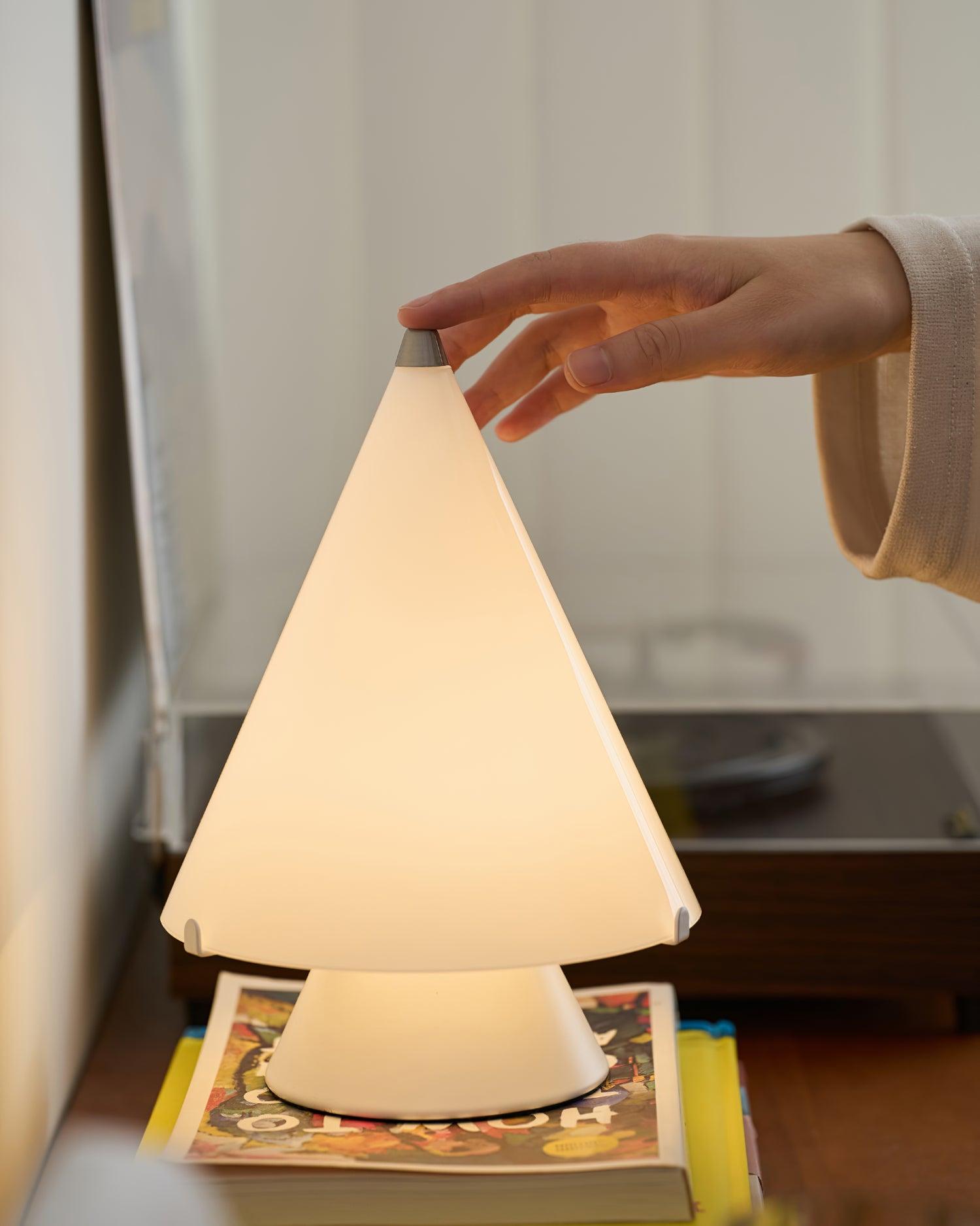 Modern Miza Table Lamp - Adjustable LED Desk Light with Touch Control, Dimmable for Bedroom, Office & Study Room - Perfect for Reading, Working & Nightstand Use