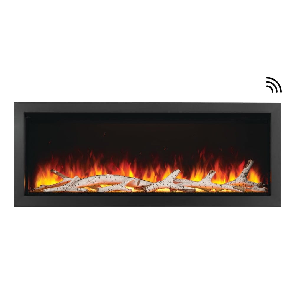 Napoleon Astound Built-In Smart Electric Fireplace - WiFi Enabled, Works with Alexa & Google Assistant - Perfect for Living Room, Bedroom & Office Heating