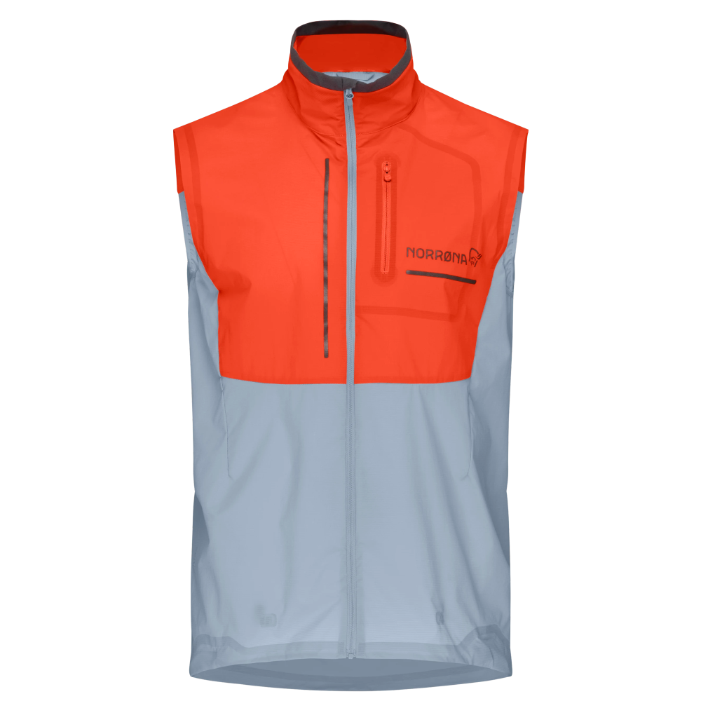 Norrona Senja Aero90 Vest for Men - Lightweight Insulated Outdoor Jacket for Hiking, Running & Winter Sports