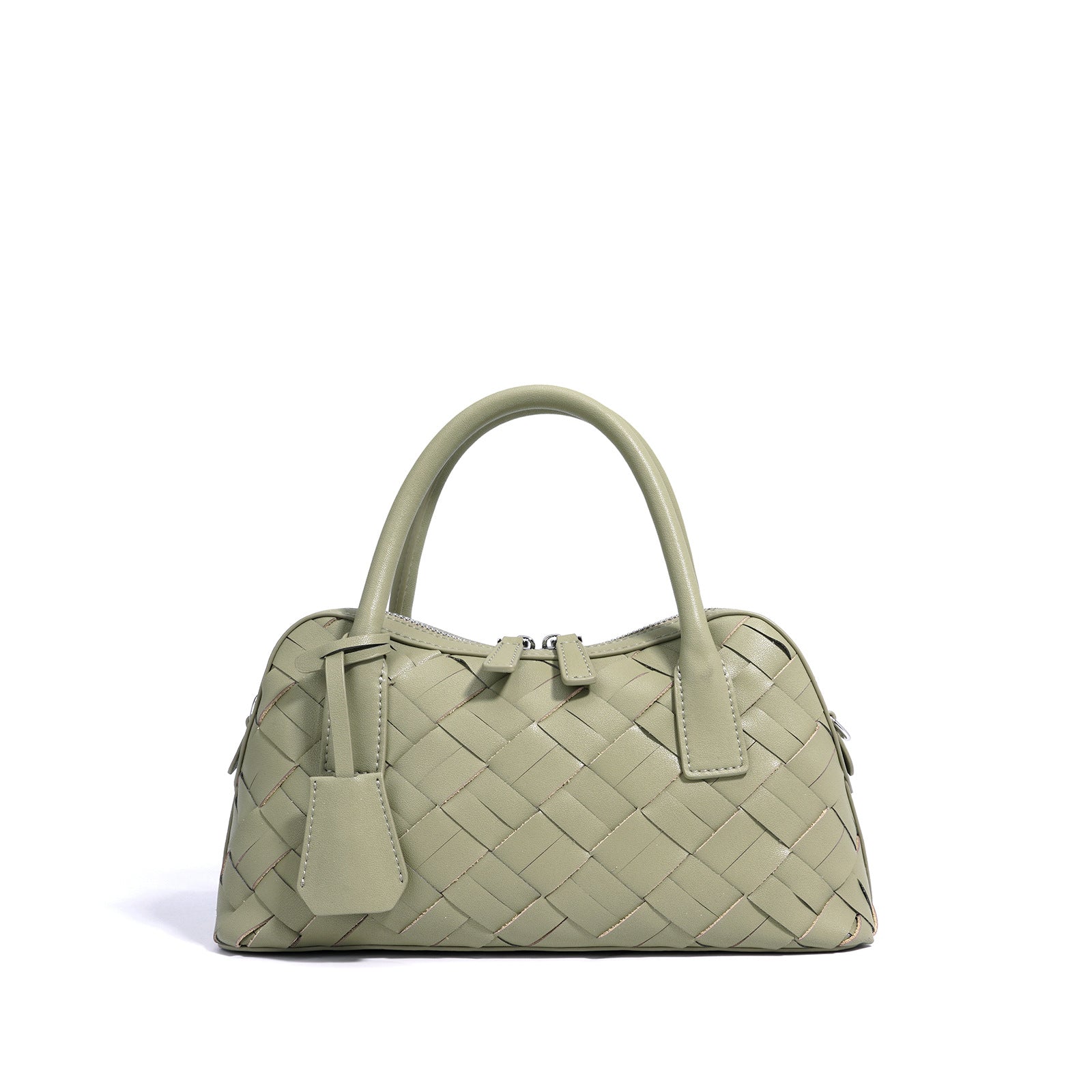 Stylish Woven Convertible Leather Bag for Women - Versatile Crossbody, Shoulder & Handbag - Perfect for Work, Travel & Everyday Use