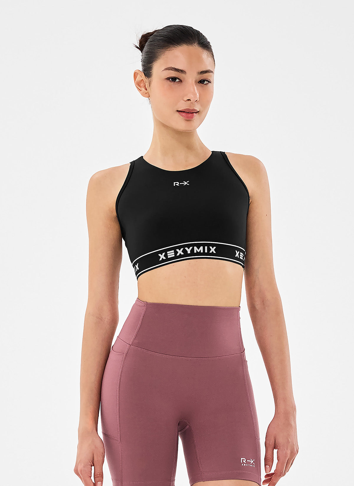 RX Black Label 360N Support Bra Top - High Impact Sports Bra for Women, Yoga, Running & Workout - Comfortable Wireless Support for Active Lifestyles