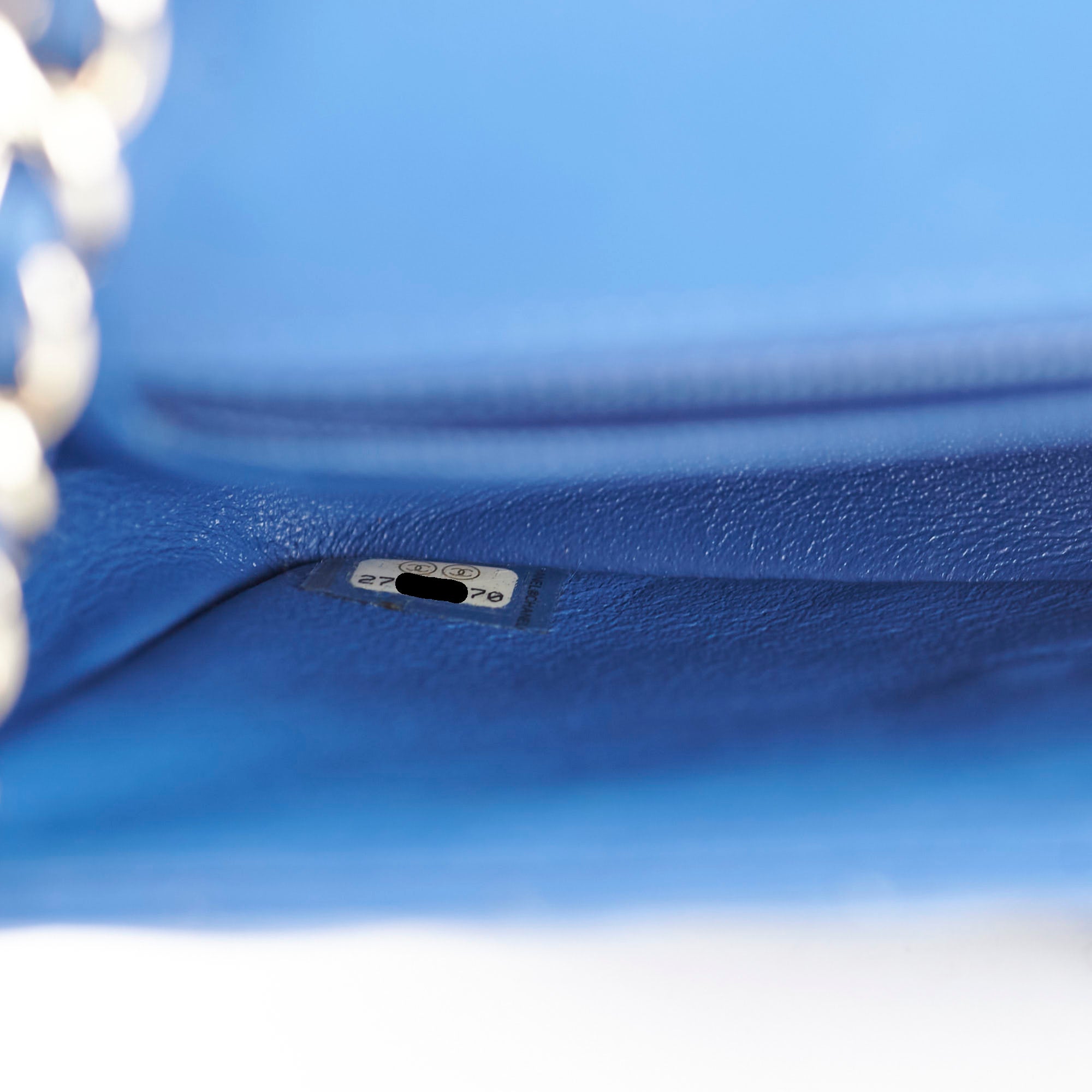 Chanel Mini Rectangular Classic Chevron Lambskin Blue Handbag - Authentic Luxury Crossbody Bag for Women | Perfect for Evening Parties, Date Nights & Special Occasions