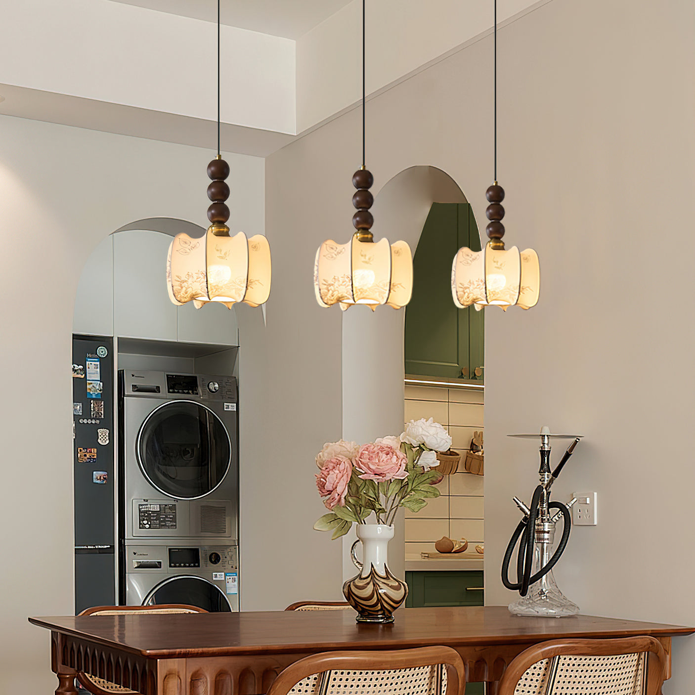 Celine Pendant Lamp - Modern Hanging Light Fixture for Dining Room, Kitchen, or Bedroom | Elegant Ceiling Lighting for Home Decor