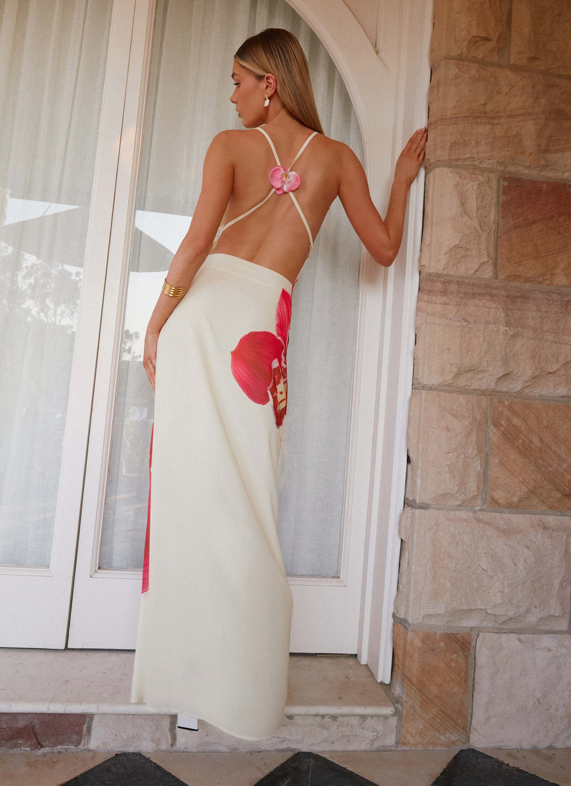 Island Girl Maxi Dress - Flowy Yellow Summer Beach Dress for Women | Perfect for Vacations, Pool Parties & Tropical Getaways