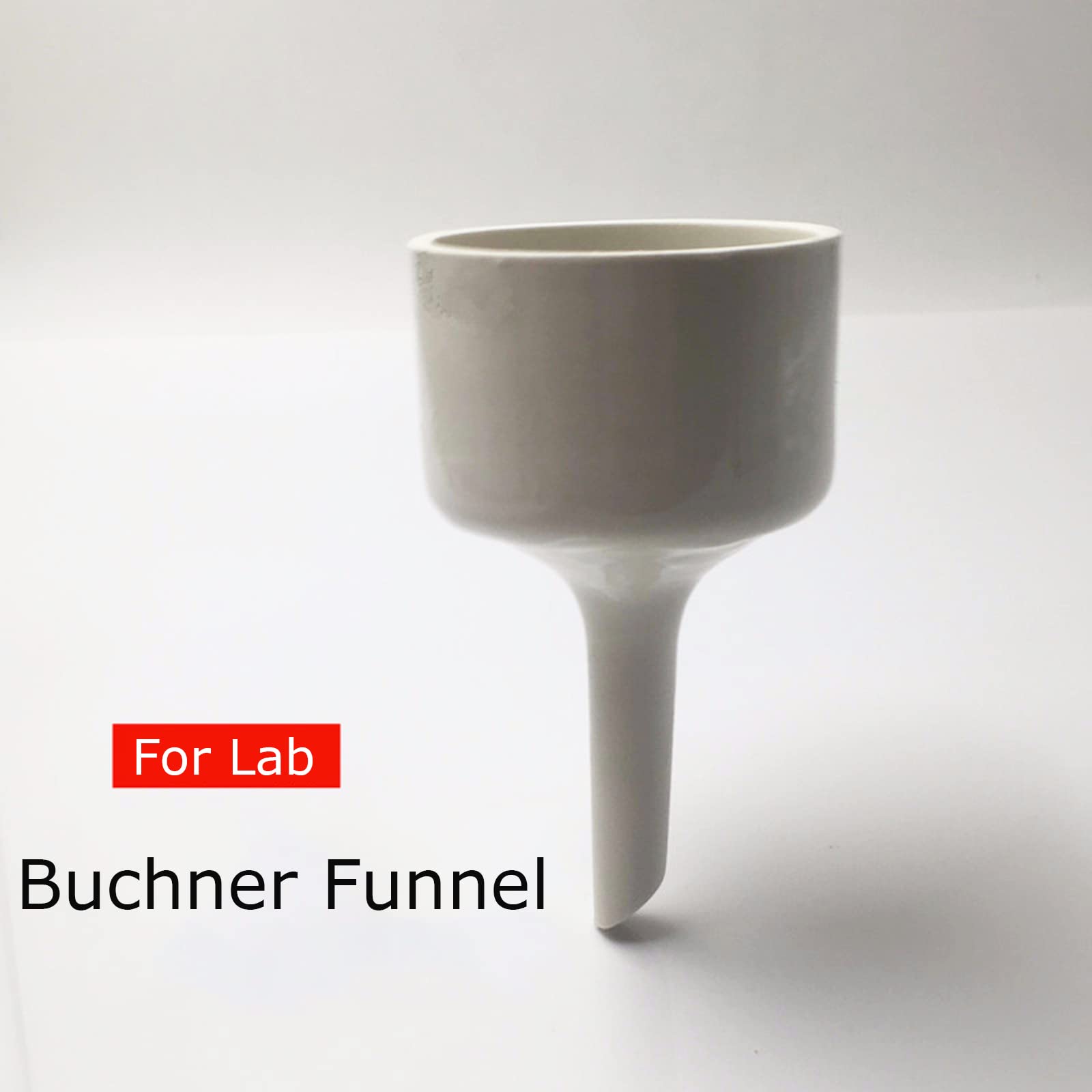 Premium VOVCIG Porcelain Buchner Filtration Funnel 60mm - Lab Glassware for Vacuum Filtration, Chemistry Experiments & Scientific Research - Ideal for Laboratories, Schools & DIY Science Projects