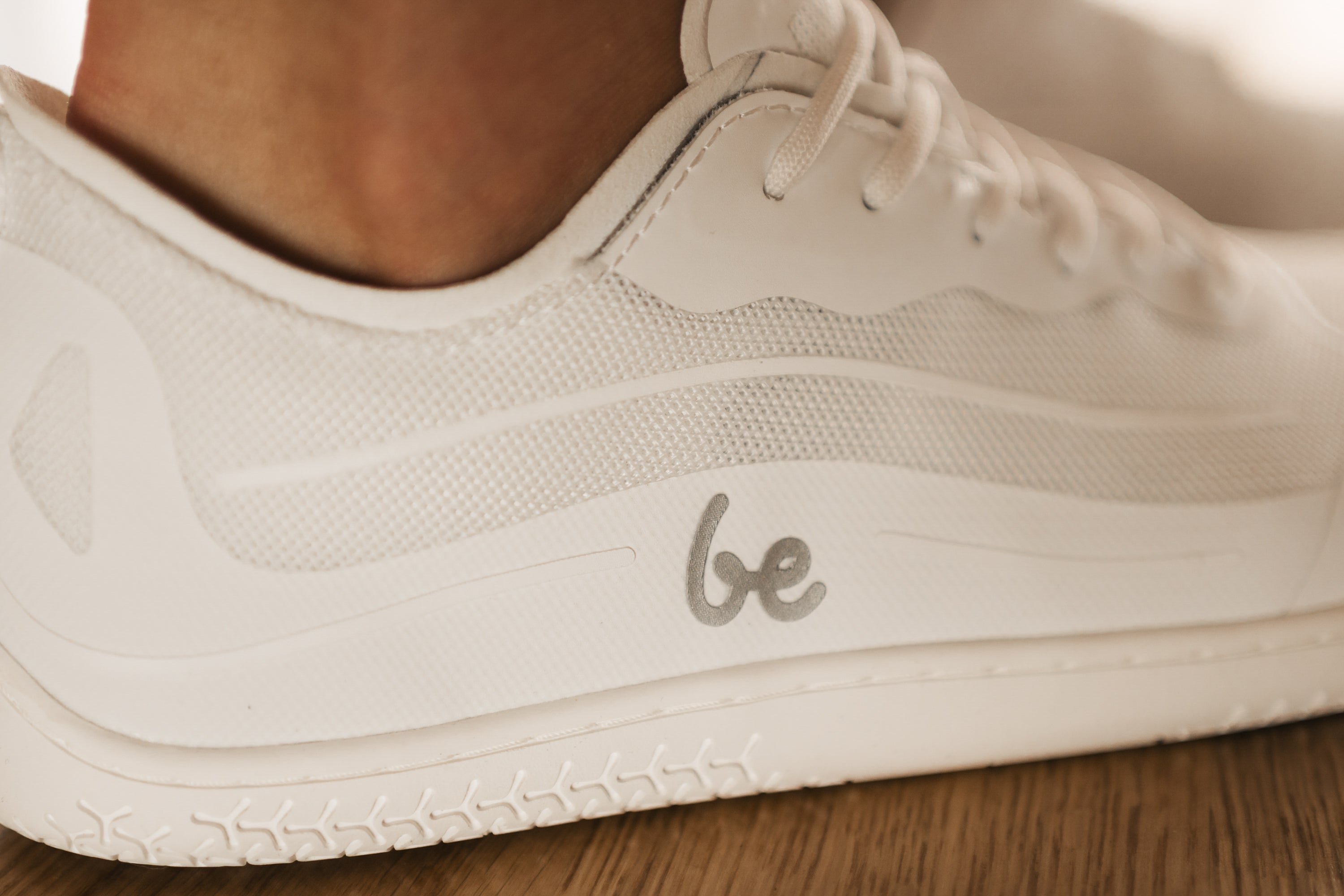 Barefoot Sneakers for Women & Men - Be Lenka Velocity All White | Minimalist Running Shoes for Natural Movement & Gym Workouts