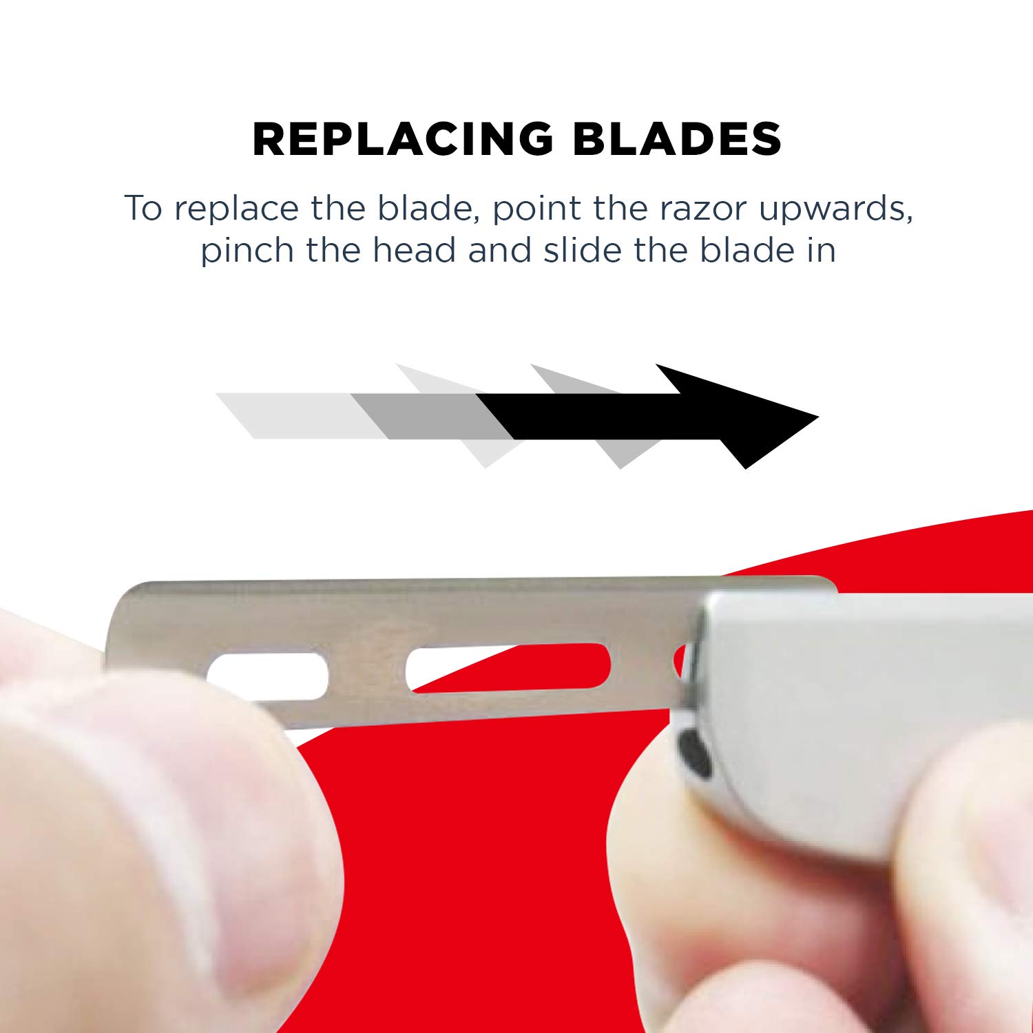 Feather Artist Club Black SS Folding Handle Razor - Professional Straight Edge Shaving Razor for Men - Perfect for Barbershops, Home Grooming & Travel Shaving Kits