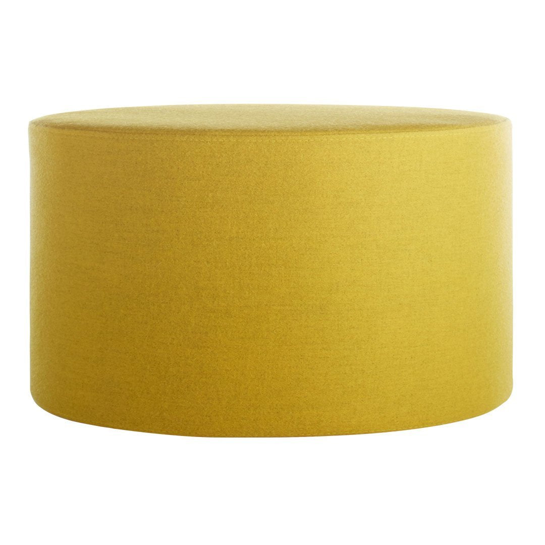 Blu Dot Modern Bumper Ottoman - Stylish Round Storage Pouf for Living Room, Bedroom & Office - Extra Seating & Footrest with Hidden Storage Compartment - Perfect for Small Spaces & Home Decor