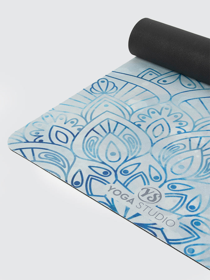 Eco-Friendly Vegan Suede Microfiber Yoga Mat 4mm - Non-Slip, Cushioned for Hot Yoga, Pilates & Home Workouts - Perfect for Beginners & Professionals