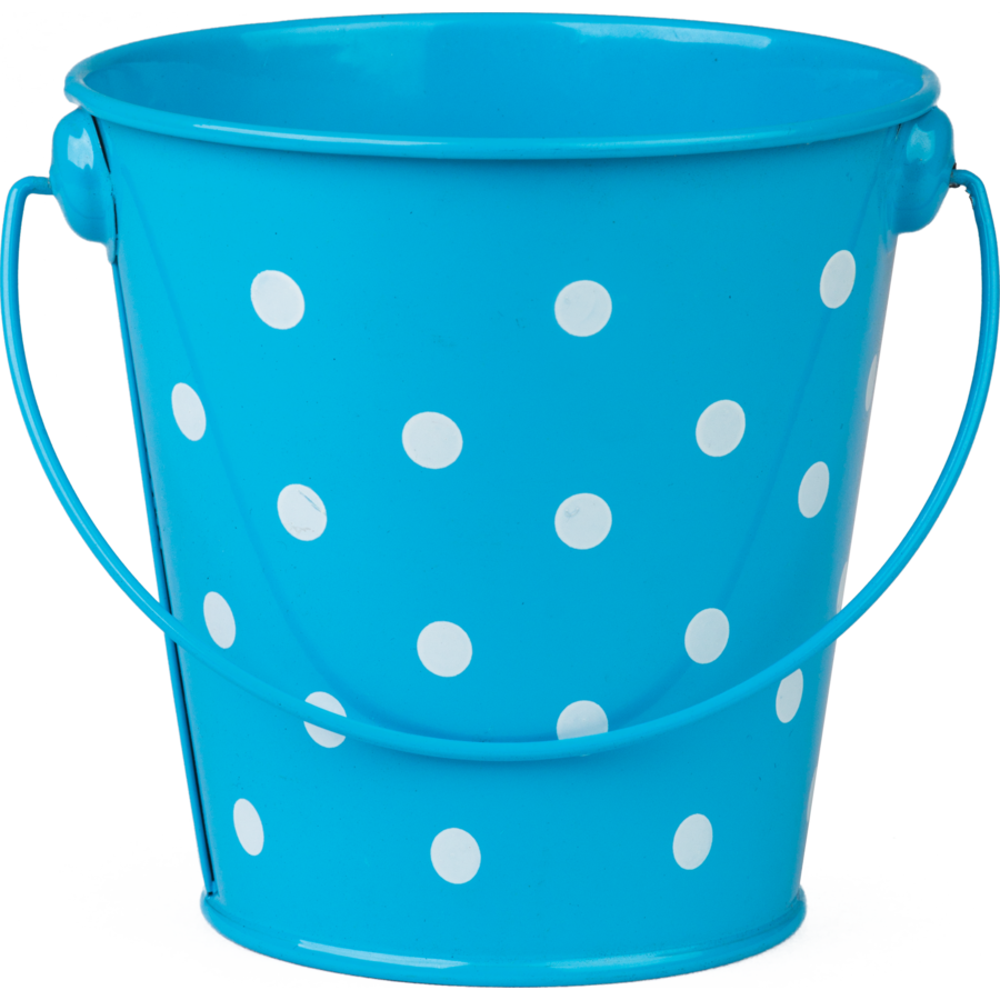 Aqua Polka Dots Bucket Hat for Women - Stylish Summer Beach Accessory for Outdoor Activities, Travel and Fashion