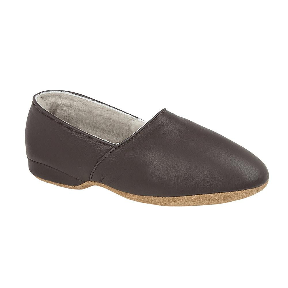 DRAPER PHILIP Premium Sheepskin Slippers for Men & Women - Soft Wine Red Indoor/Outdoor House Shoes for Comfort & Warmth - Perfect for Winter, Lounge, and Home Relaxation