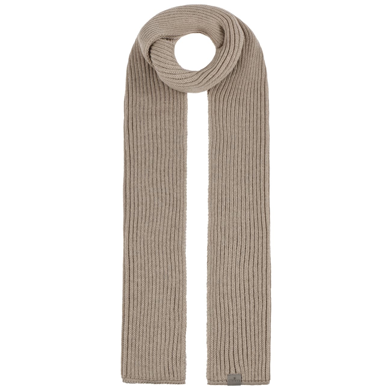 Lierys Premium Merino Wool Rib Scarf - Soft & Warm Winter Accessory for Men & Women - Perfect for Cold Weather, Outdoor Activities & Fashion Styling