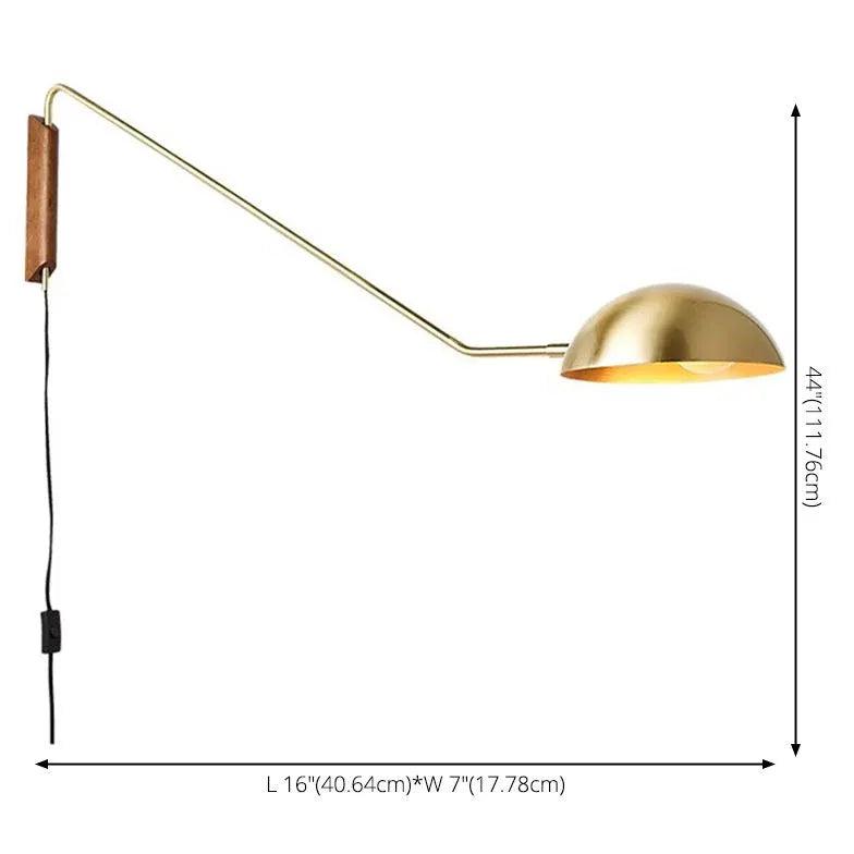 Wall Mounted Reading Lights with Plug - Adjustable LED Bedside Lamp for Night Reading, Study, and Relaxation - Perfect for Bedrooms, Living Rooms, and Offices