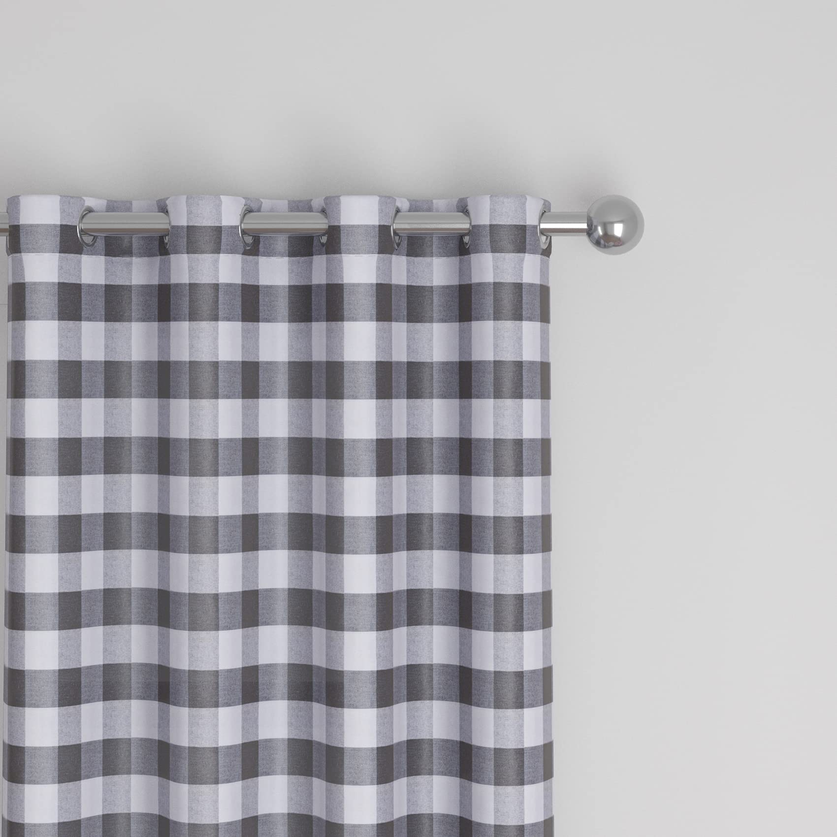 Buffalo Check Curtains 36
