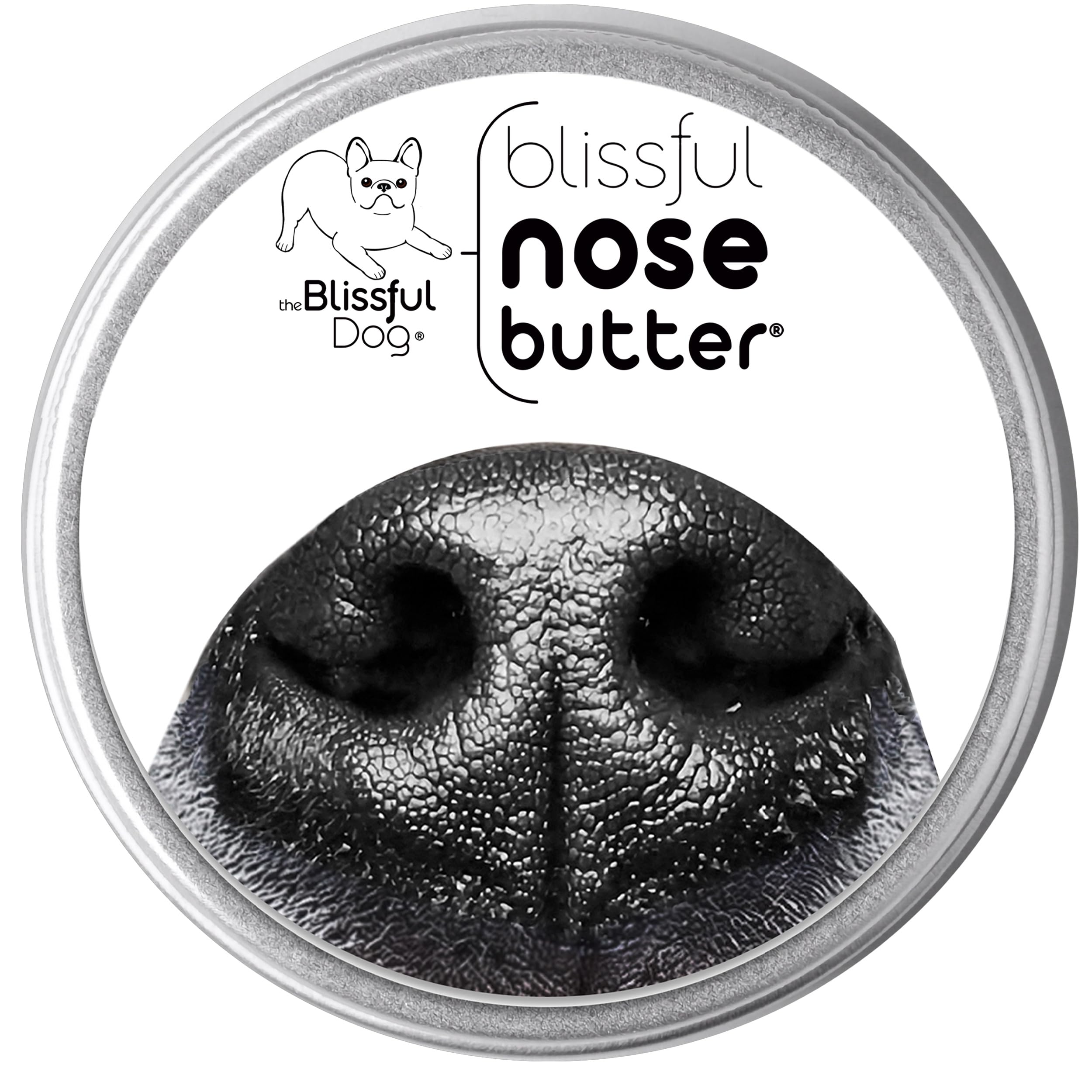 The Blissful Dog Unscented Nose Butter for Dry & Cracked Dog Noses | Natural Paw Balm for All Breeds | Perfect for Winter Protection & Daily Care