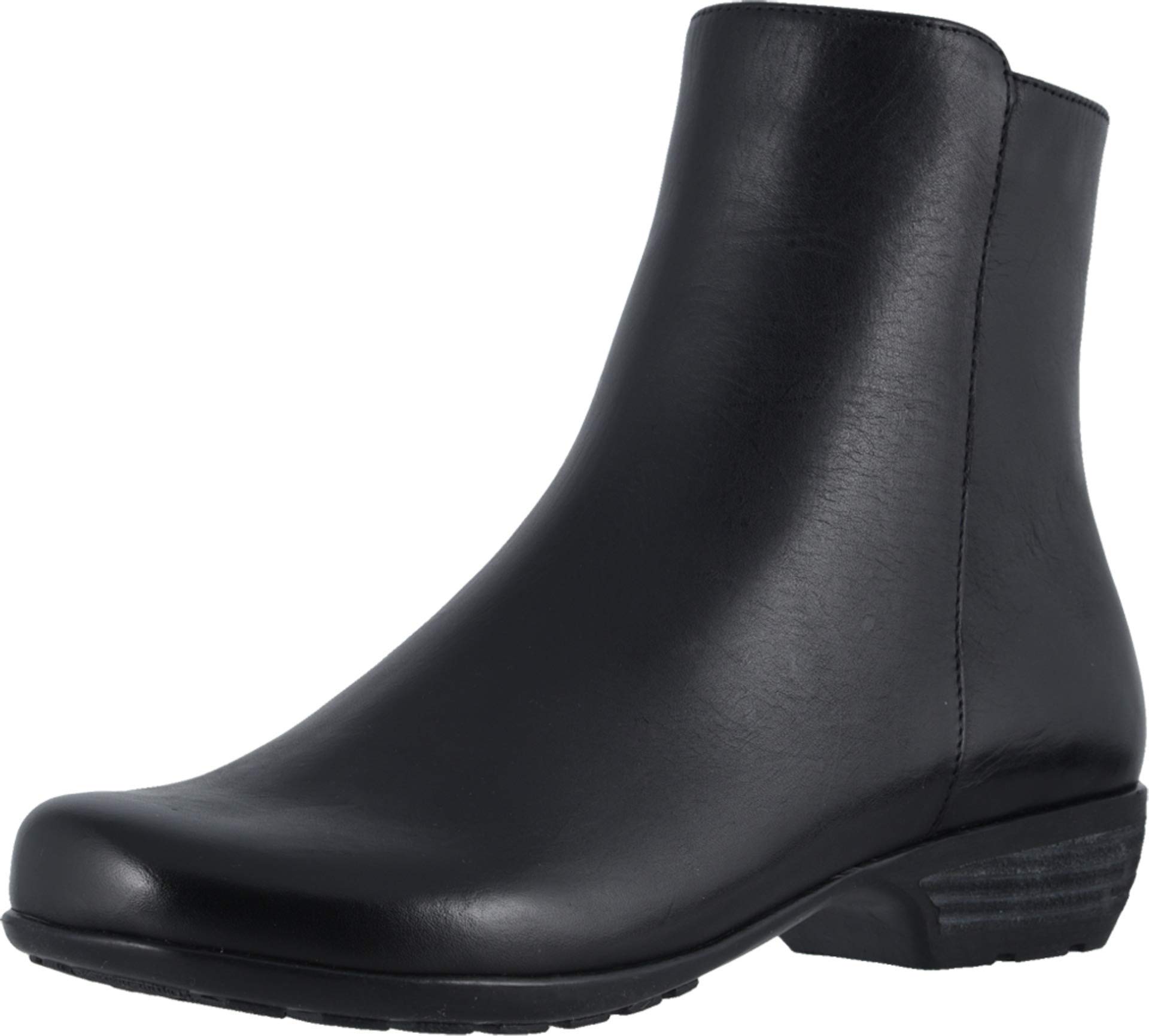 Walking Cradles Elsie Black Leather Comfortable Women's Loafers - Perfect for Work, Travel & Everyday Wear