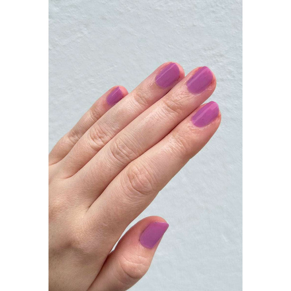 Cirque Colors Lilac Jelly Nail Polish - 0.37 oz Long Lasting Vegan & Cruelty Free - Perfect for Spring Manicures & Nail Art Designs