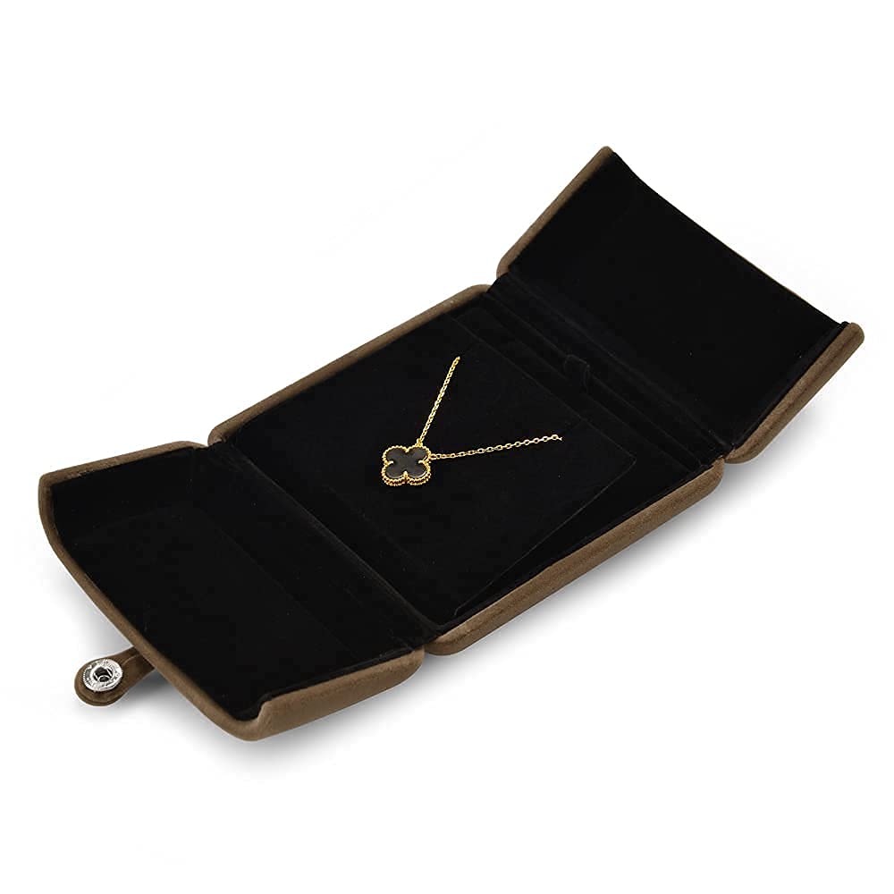 Elegant Velvet Jewelry Box - Multifunctional Necklace & Earrings Storage Organizer - Perfect Gift Box for Women - Ideal for Travel, Home Display, and Jewelry Protection