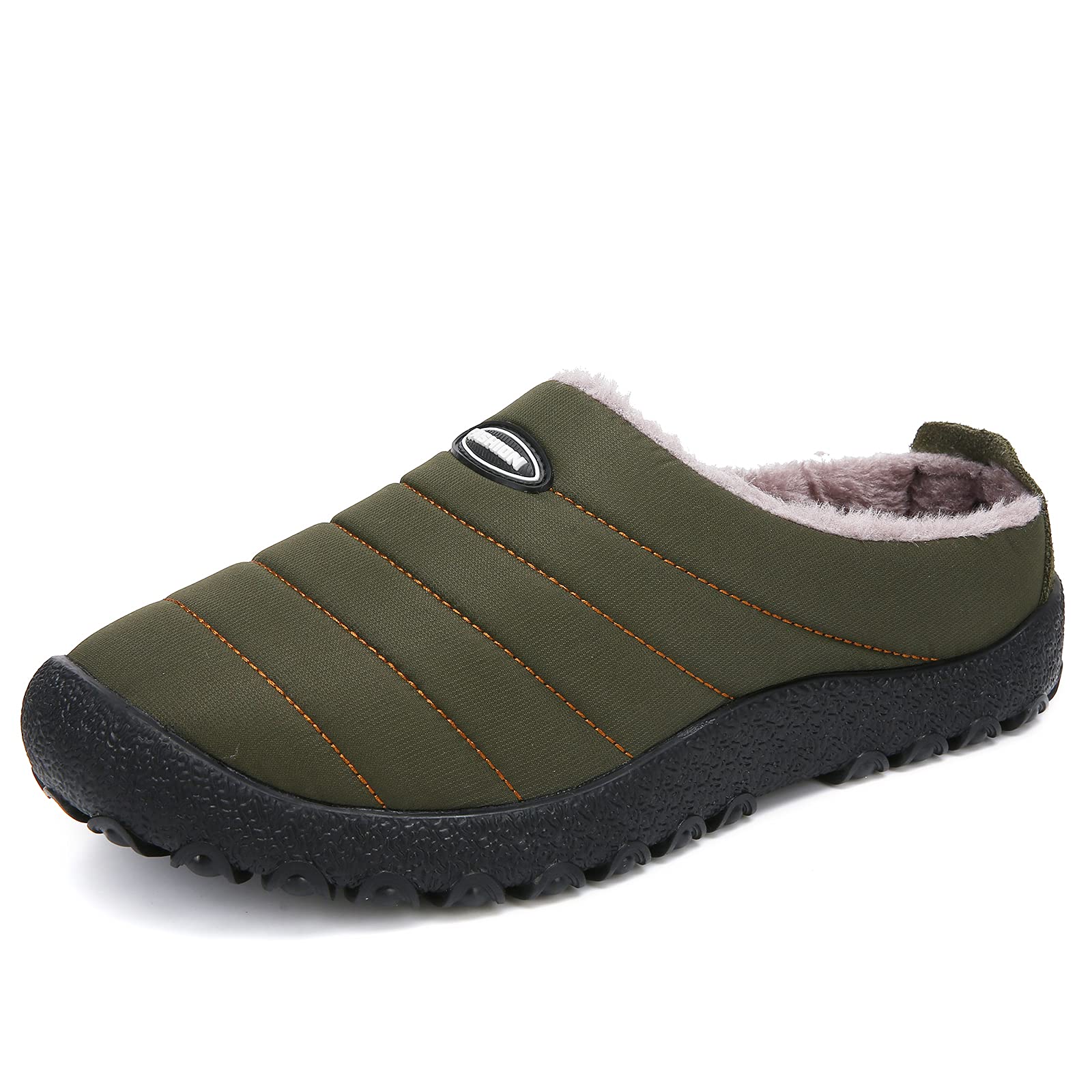 **KUBUA Men's and Women's Warm Winter Slippers - Indoor/Outdoor Cozy Cotton House Shoes for Home, Lounge & Casual Wear**