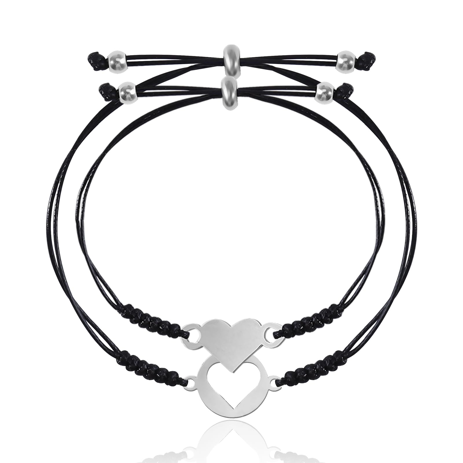 Stylish Matching Mother Daughter Bracelet Set - Perfect Christmas Gift for Mom & Daughter - Stocking Stuffer Idea for Women - Elegant Jewelry for Family Bonding & Special Occasions