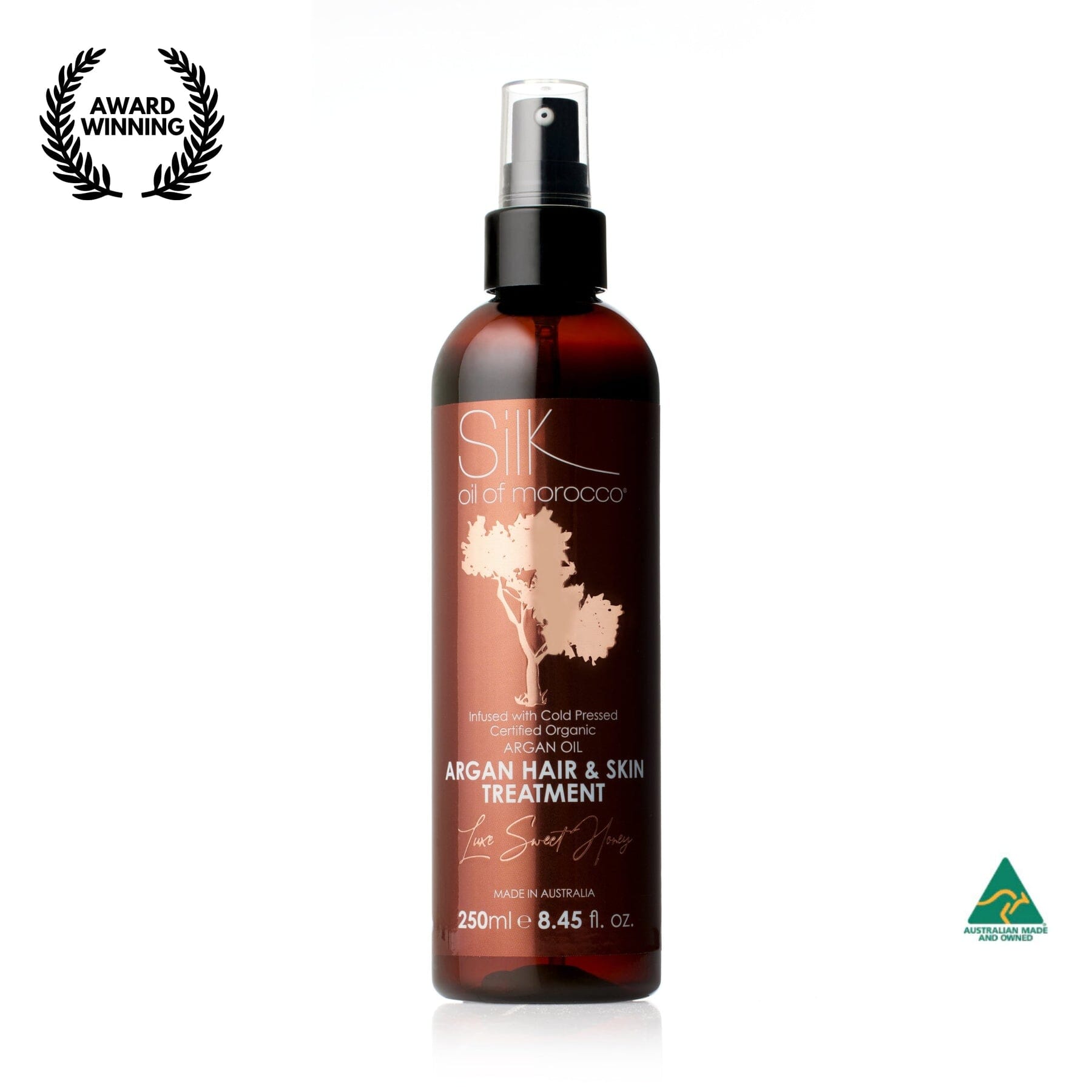 Pure Moroccan Argan Oil for Hair & Skin - Natural Moisturizer & Conditioner for Dry Hair, Split Ends & Glowing Skin | Perfect for Daily Hair Care & Skincare Routine