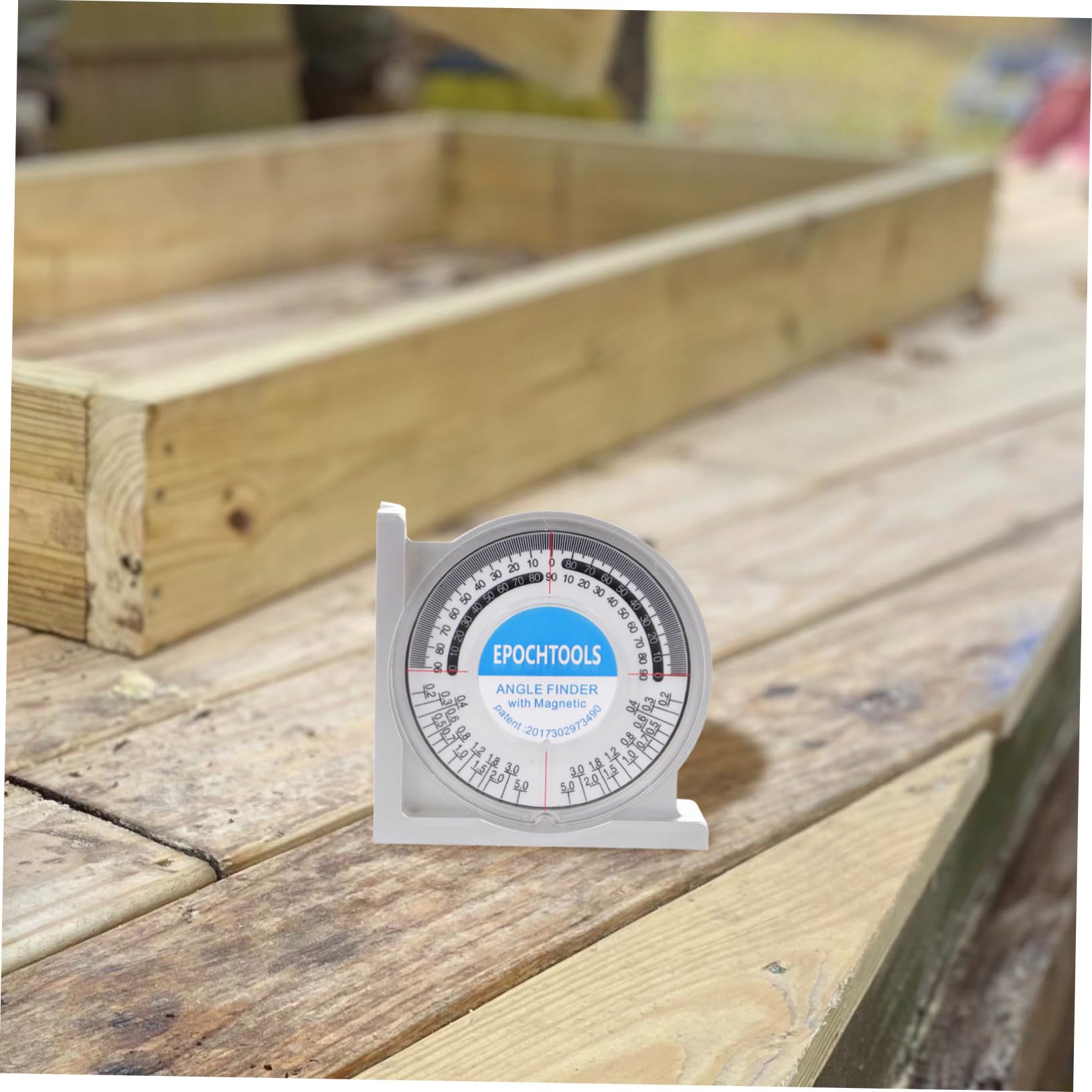 WHAMVOX Angle Measuring Tool - Digital Angle Finder with LCD Display, Multi-Functional Slope Gauge for Woodworking, Construction & DIY Projects (0-360° Measurement) - Perfect for Carpentry, Roofing & Metalworking