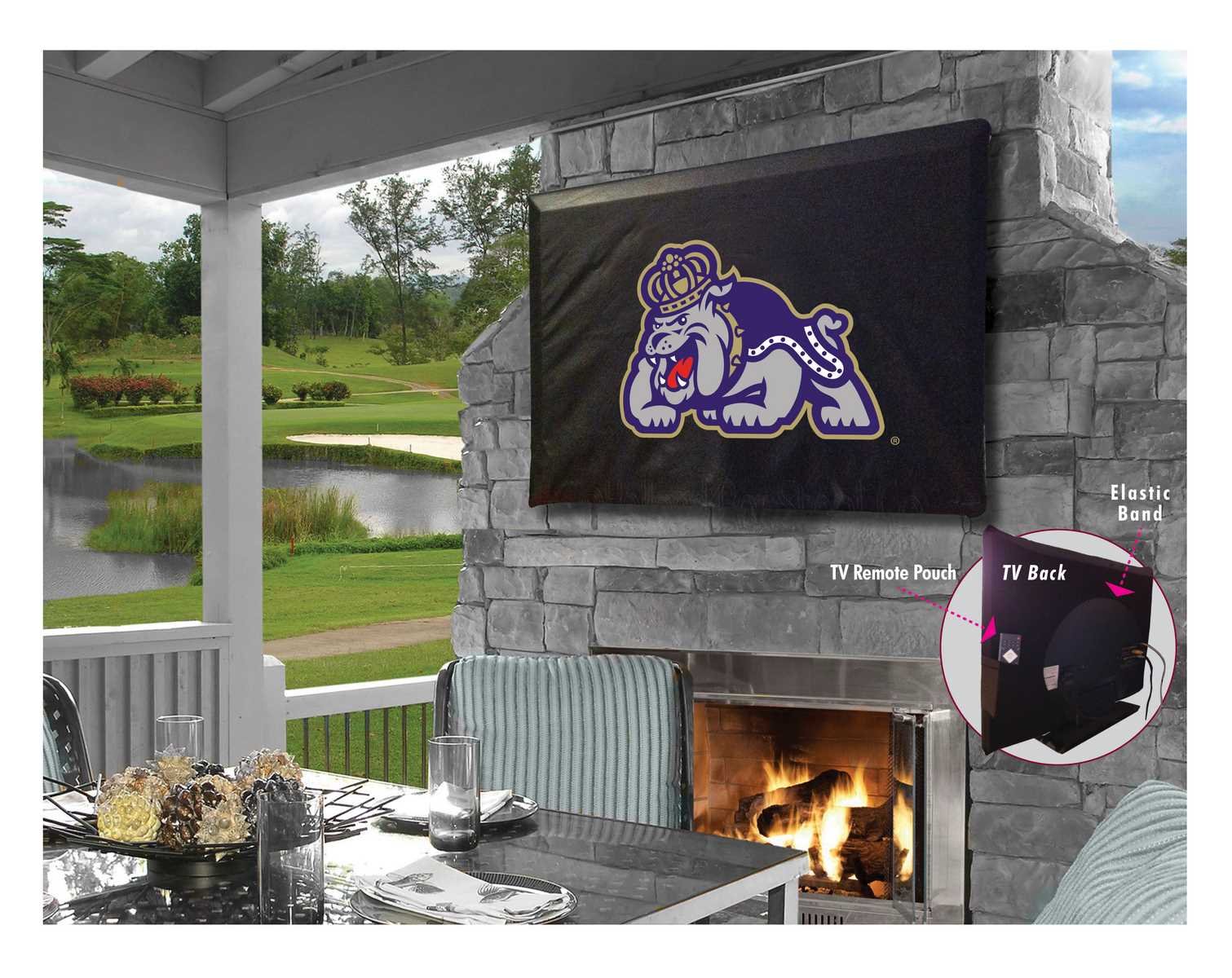 Holland Bar Stool Co. James Madison University TV Cover for 60