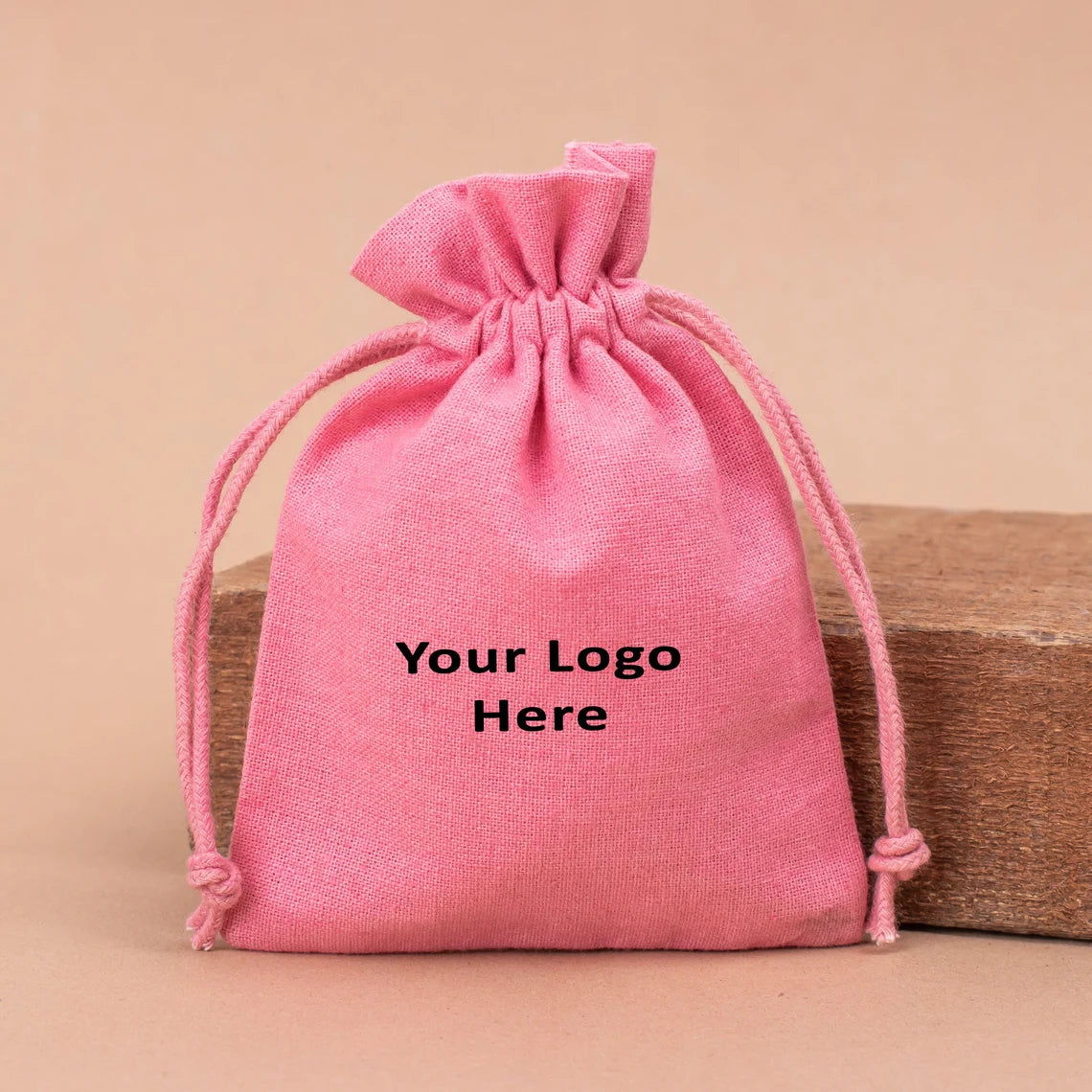 100 Elegant Pastel Pink Plain Pouches - Reusable & Durable Gift Bags for Weddings, Baby Showers & Party Favors