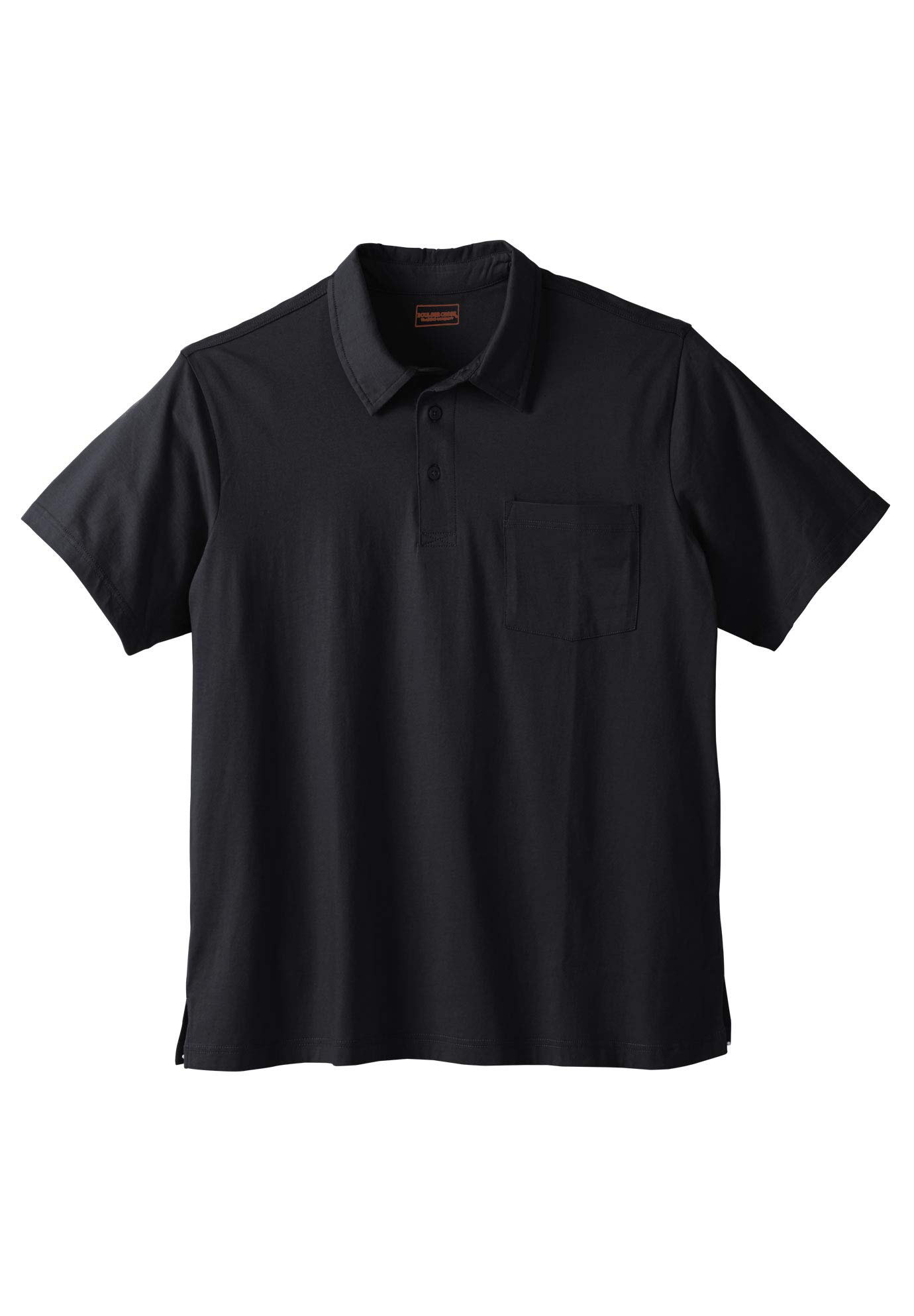 KingSize Men's Big & Tall Heavyweight Jersey Polo Shirt - Comfortable Cotton Blend for Work & Casual Wear - Perfect for Office, Golf & Outdoor Activities