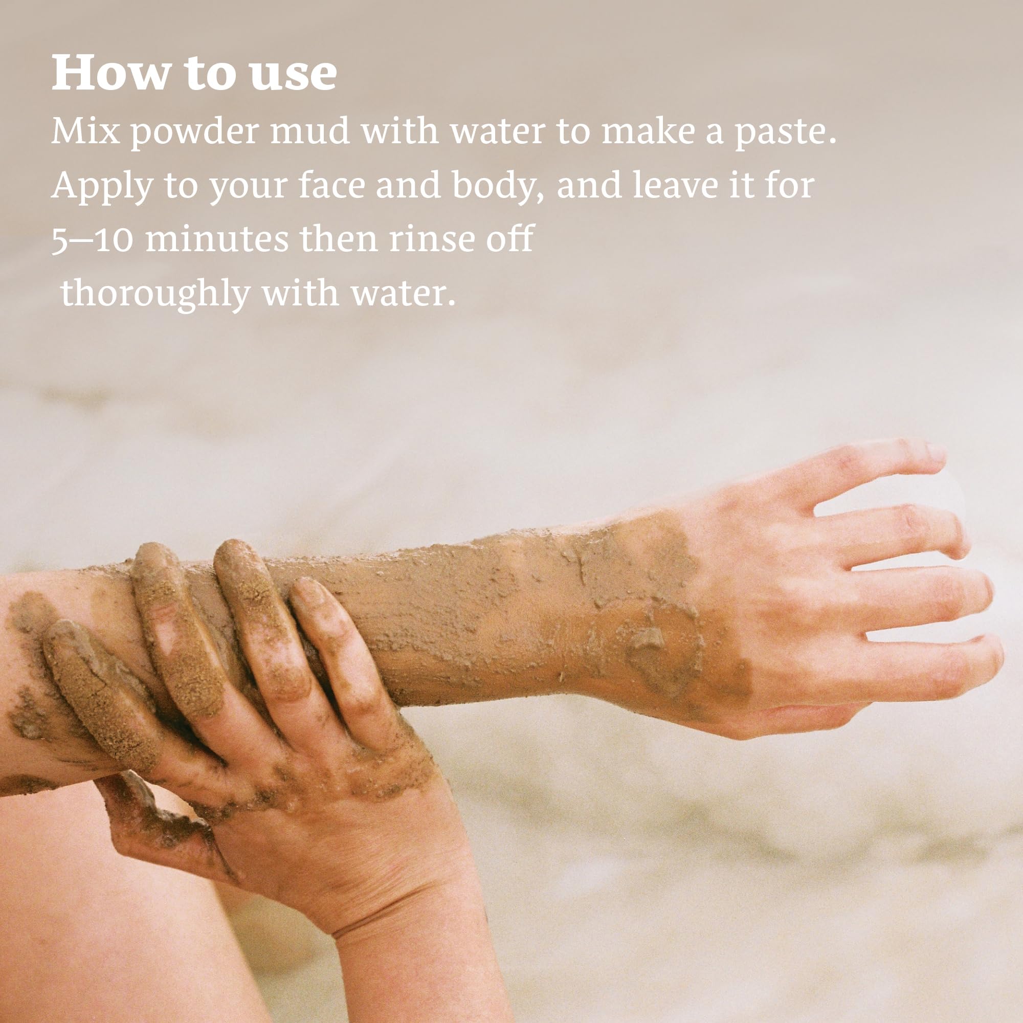 100% Pure Dead Sea Mud Powder - Mineral-Rich Cosmetic Clay for Deep Cleansing | Gentle Face Exfoliator & Body Scrub | Detoxifying Clay Mask for Pore Refinement & Skin Rejuvenation - 250g | Perfect for Spa Day, At-Home Facial Treatments & DIY Skincare Routines