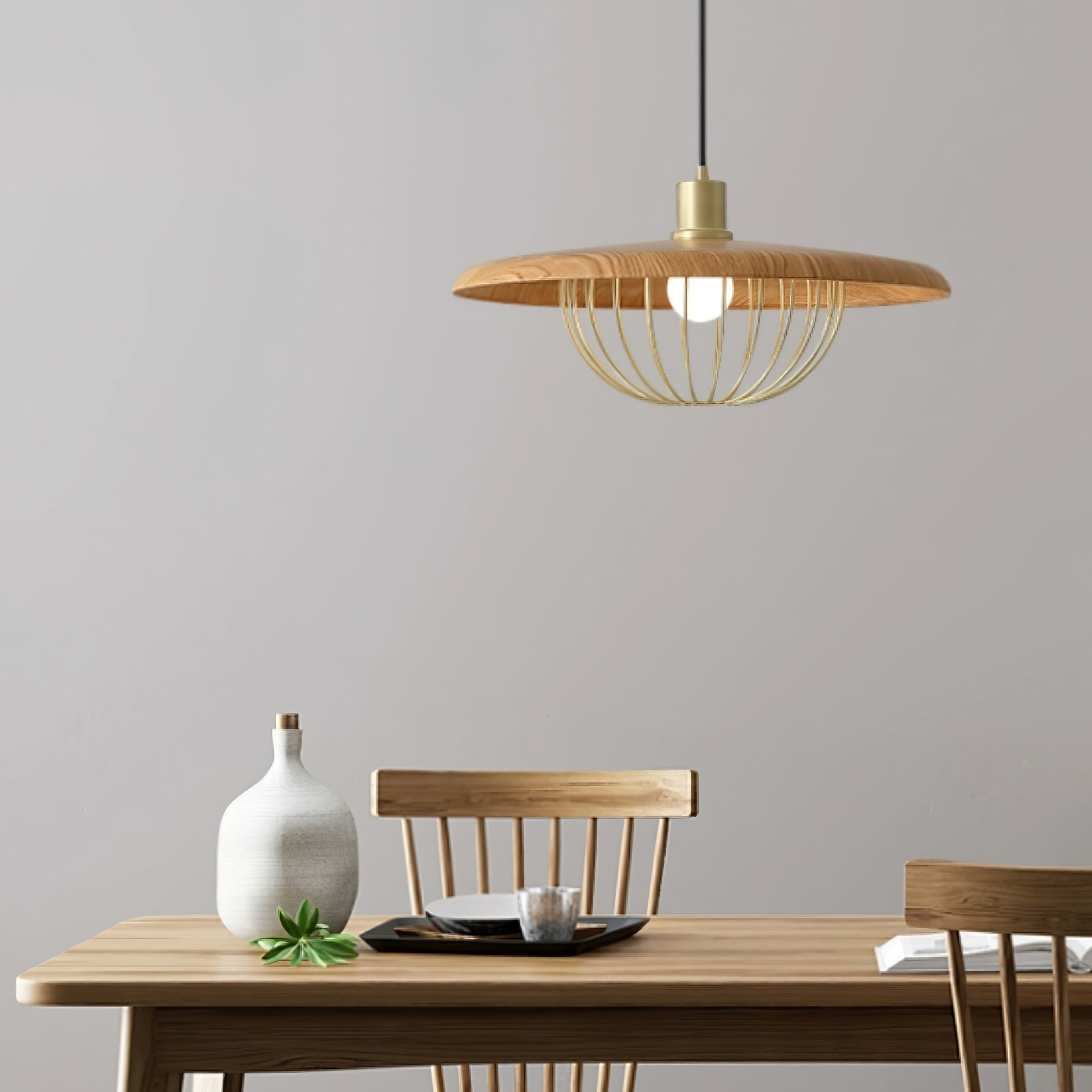 Kasa Modern Pendant Light Fixture - Adjustable Hanging Lamp for Kitchen Island, Dining Room & Bedroom - Sleek Design with Dimmable LED Bulb (Black)