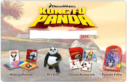 Carl's Jr Kung Fu Panda 4-Piece Toy Set - Collectible Action Figures for Kids, Movie Fans & Gift Lovers | Perfect for Playtime, Display & Themed Parties