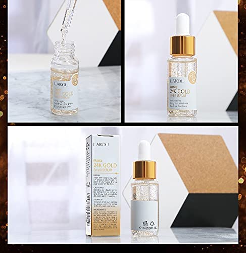 Best Face Serum for Glowing Skin - Anti-Aging & Hydrating Vitamin C Serum with Hyaluronic Acid - Perfect for Daily Skincare Routine & Nighttime Use