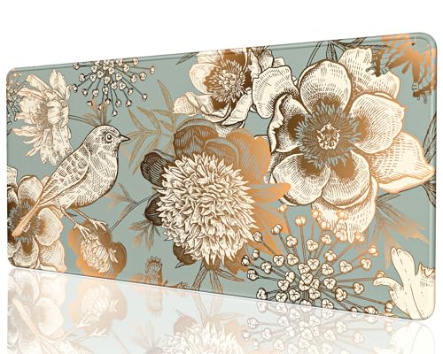 Retro Flower and Bird