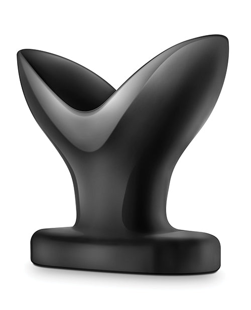 Anal Adventures Anal Anchor - Black - Premium Silicone Butt Plug for Comfortable Wear & Discreet Play - Perfect for Solo & Couple Use, BDSM & Sensual Exploration