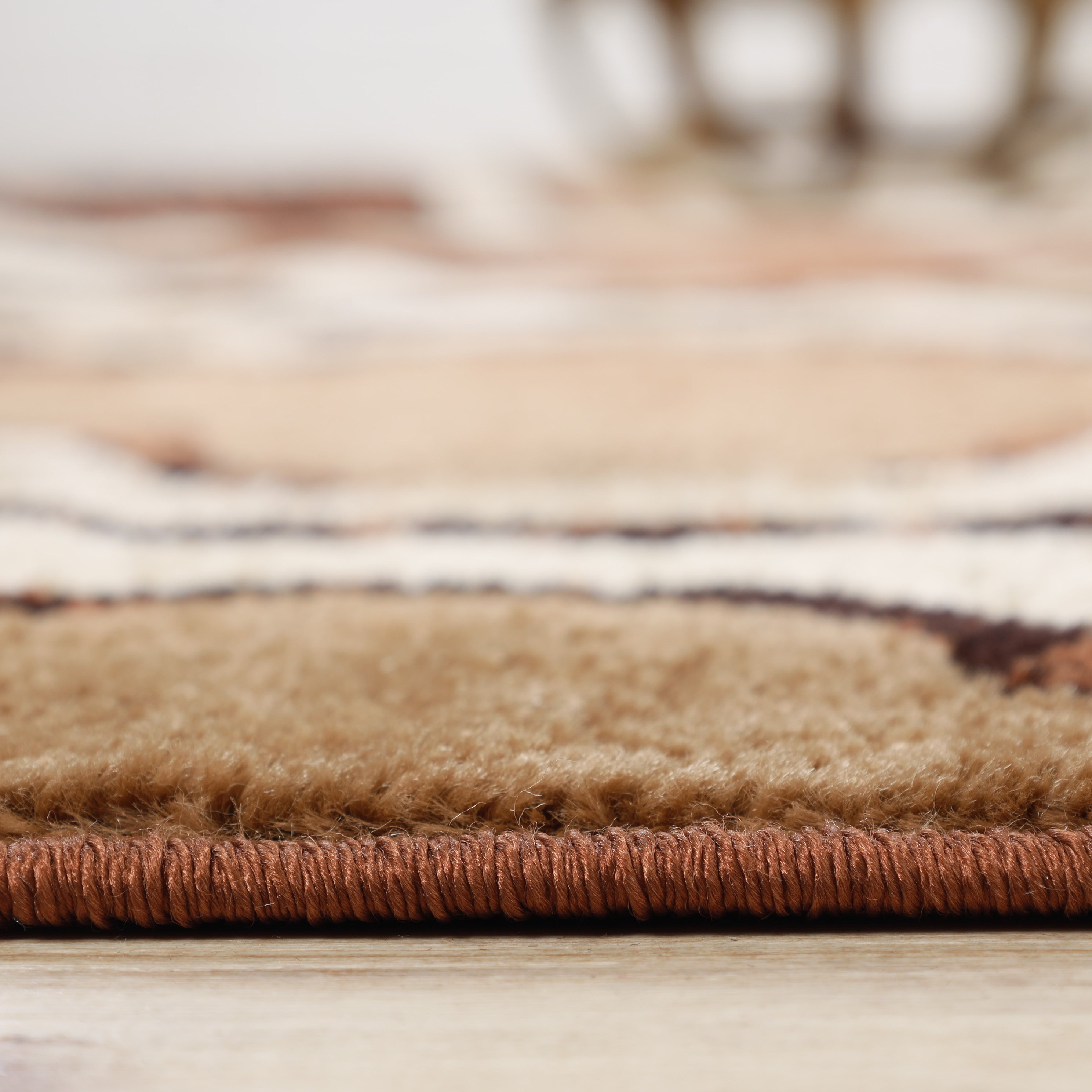 Viking Geometric Trellis Indoor Area Rug & Runner - Non-Slip Boho Chic Carpet for Living Room, Bedroom, Hallway - Perfect for Nordic Home Decor & Cozy Spaces
