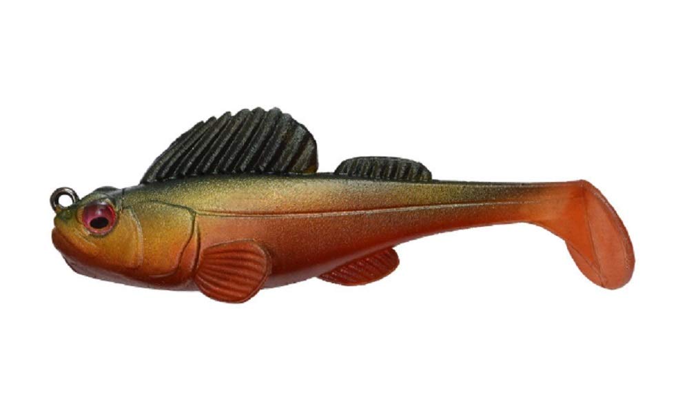 Megabass Dark Sleeper Fishing Lure - Dark Shad Color (3.8 Inch, 1 Ounce) for Bass and Walleye in Deep Water