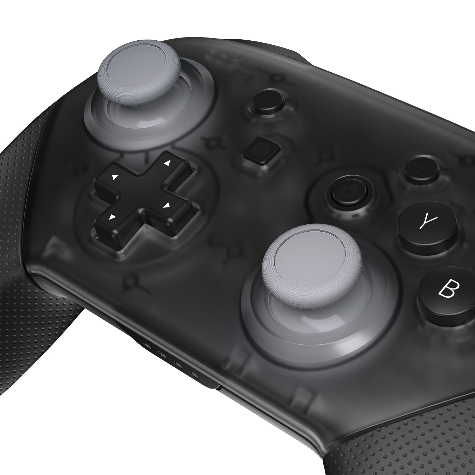 eXtremeRate 3D Replacement Joystick Thumbsticks for Nintendo Switch Pro Controller - New Hope Gray | Enhanced Gaming Comfort for Long Play Sessions