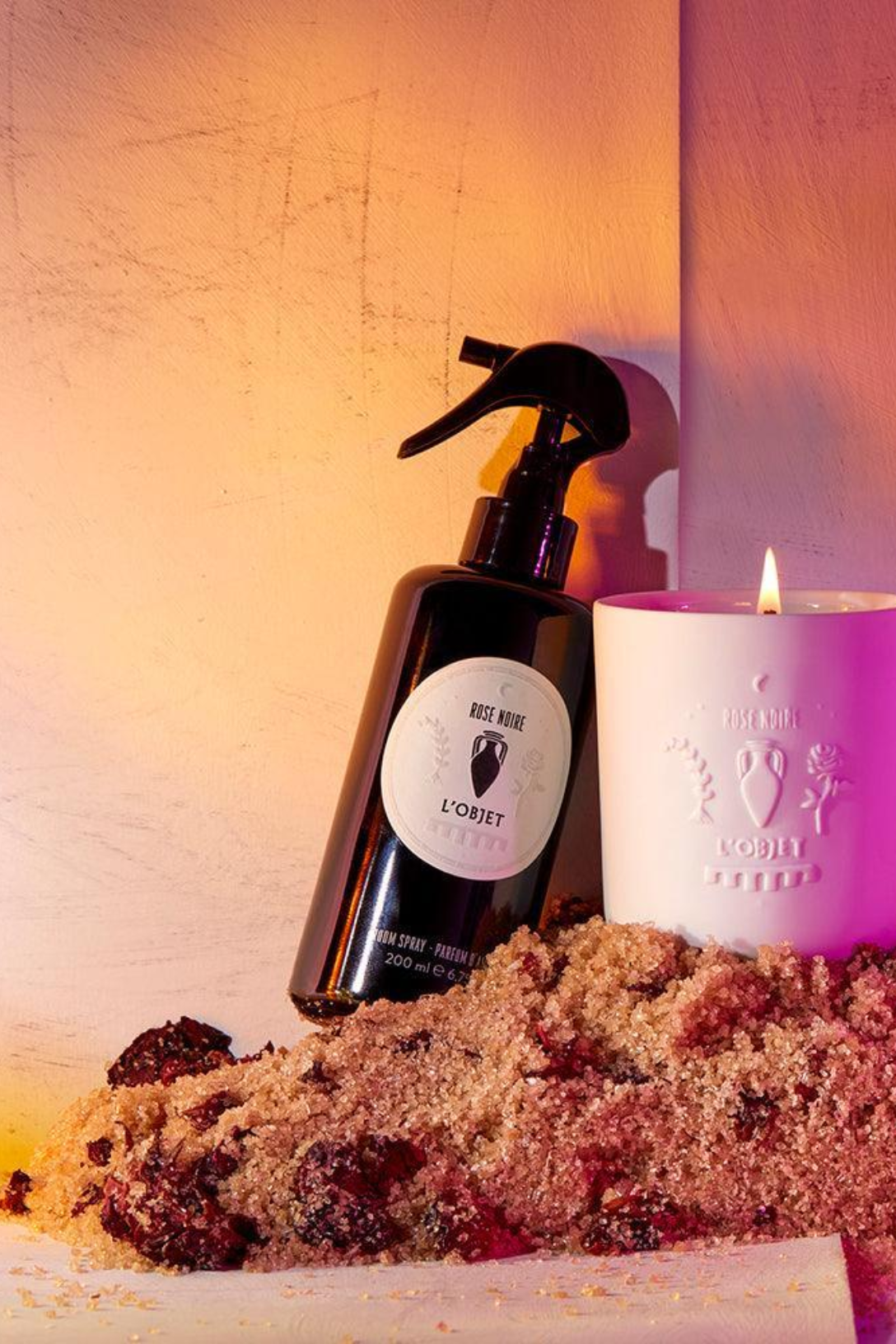 Black Rose Scented Room Spray - Long Lasting Fragrance for Home, Bedroom & Bathroom - Aromatherapy & Air Freshener for Relaxation & Stress Relief