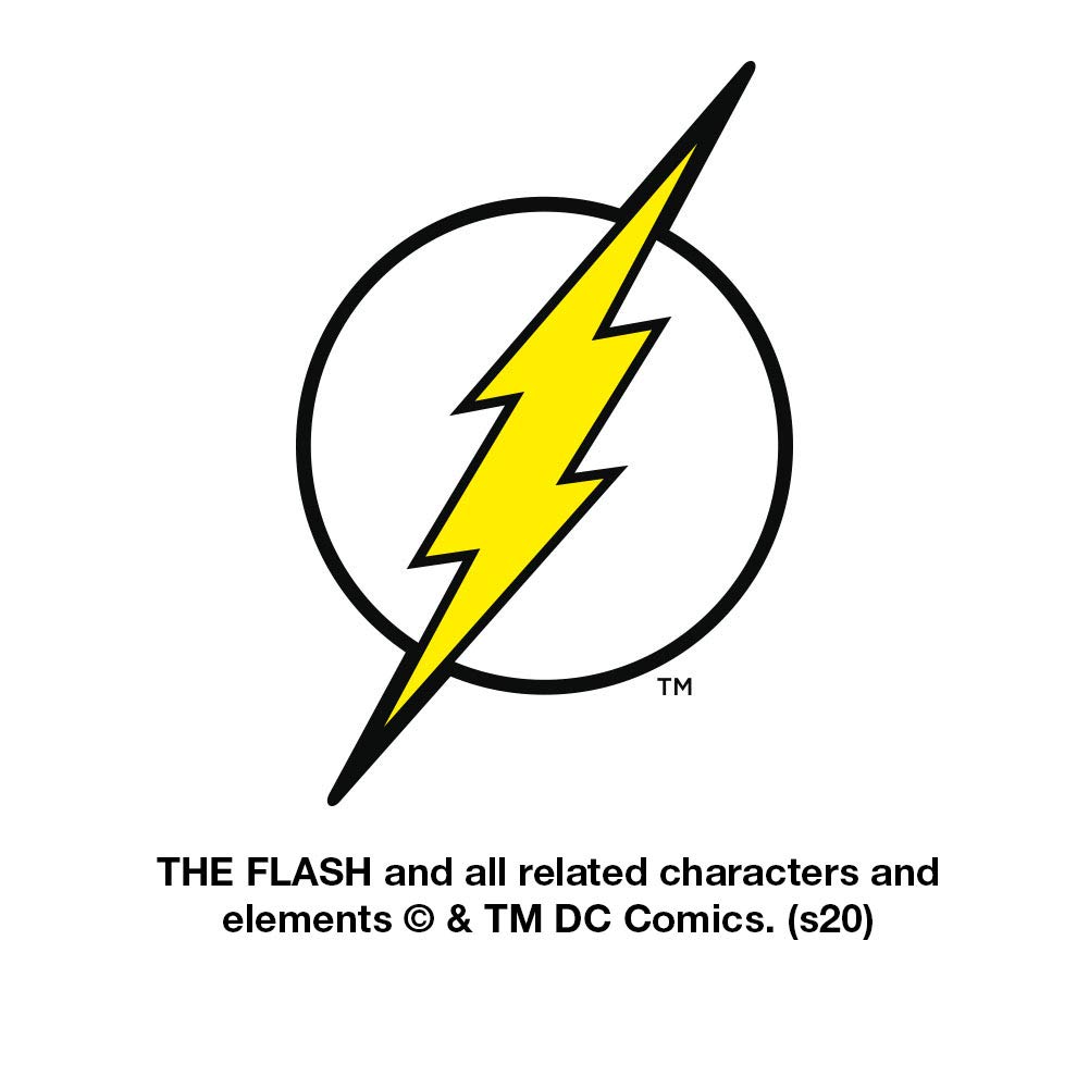 The Flash Fastest Man Alive Bandana - 21x21 Inches Superhero Scarf for Cosplay, Halloween & Comic Con - DC Comics Inspired Accessory for Fans & Collectors